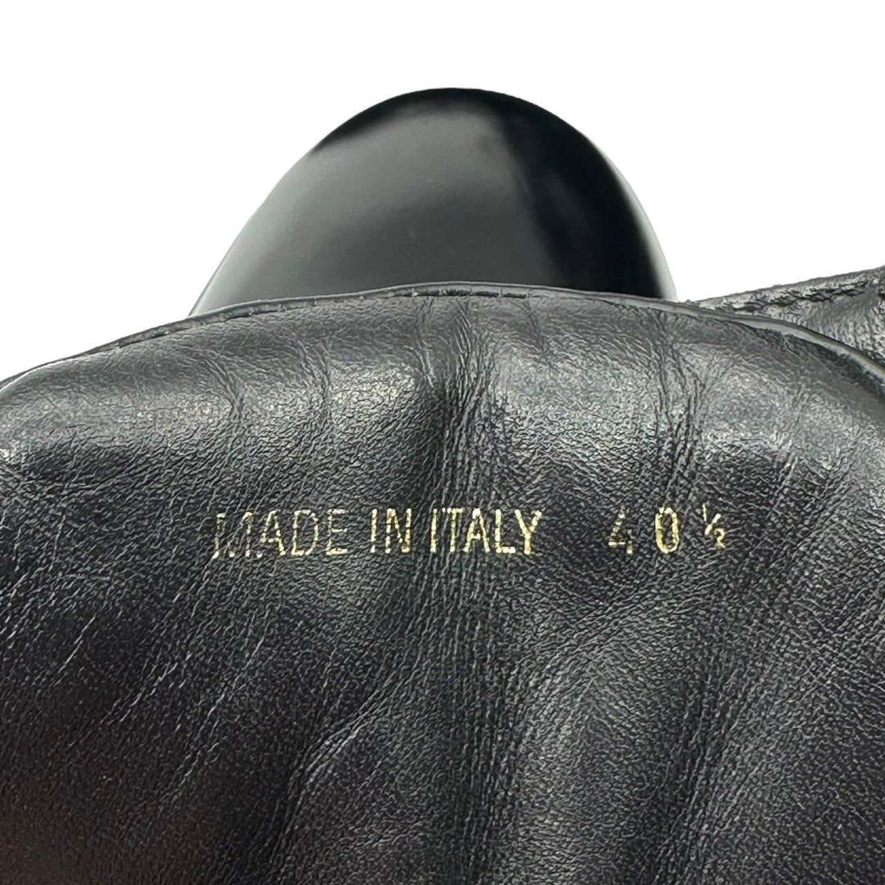 PRADA(プラダ) side-zip cap-toe combat boots サイドジップ キャップトゥ コンバット ブーツ 40 1/2(25.5~26.0cm程度) ブラック