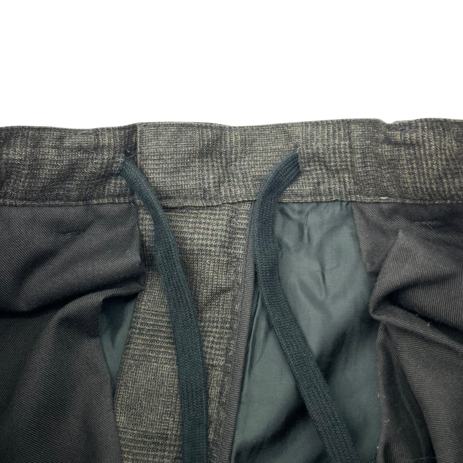 SSZ(エスエスジー) 21AW RAPWOOL PANTS ラップ ウール パンツ 11-23-1740-803 S ブラウン チェック スラックス BEAMS