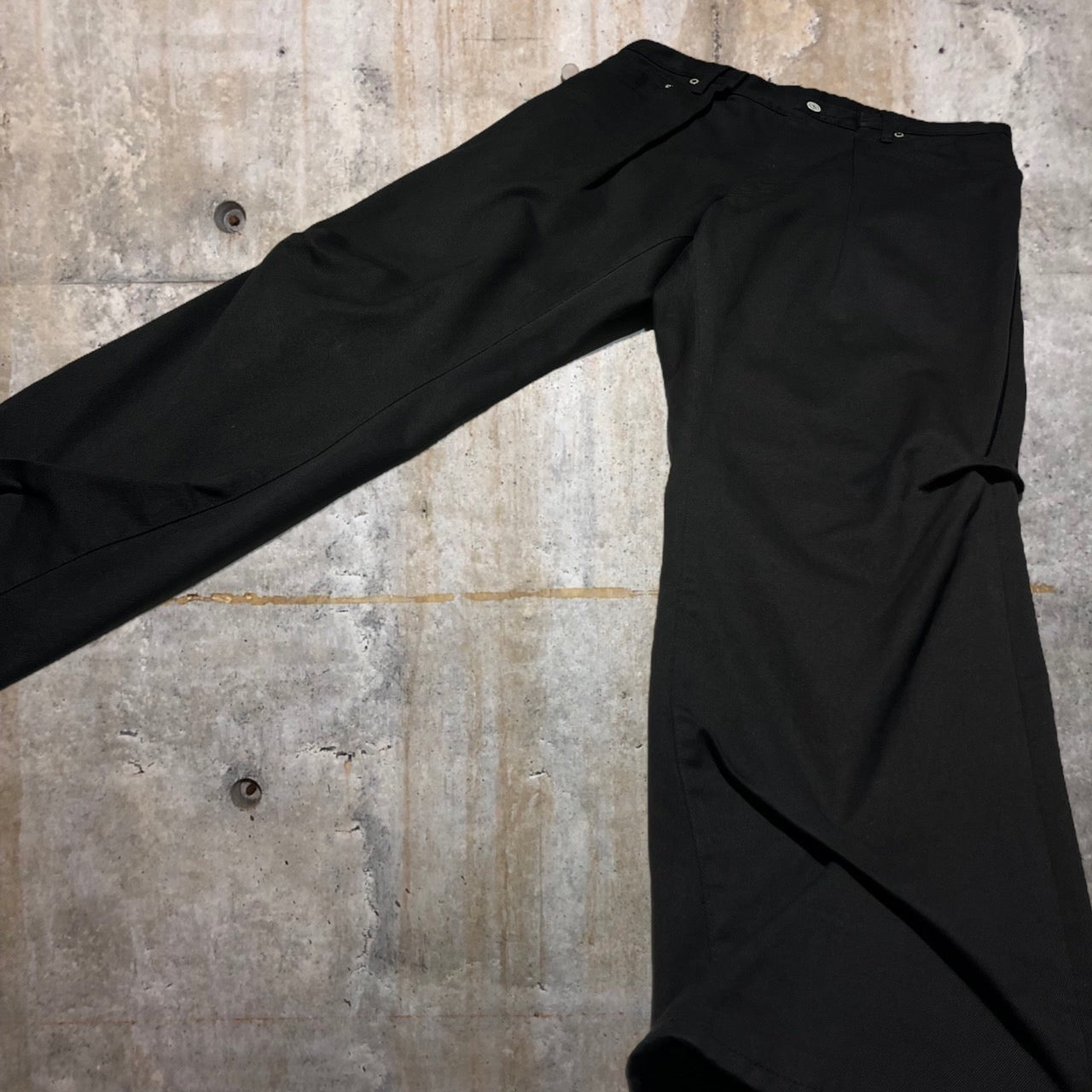 VISVIM(ビズビム) MUIR PNTS/変形コットンパンツ 0118205008005 3(Lサイズ程度) ブラック ヴィズヴィム