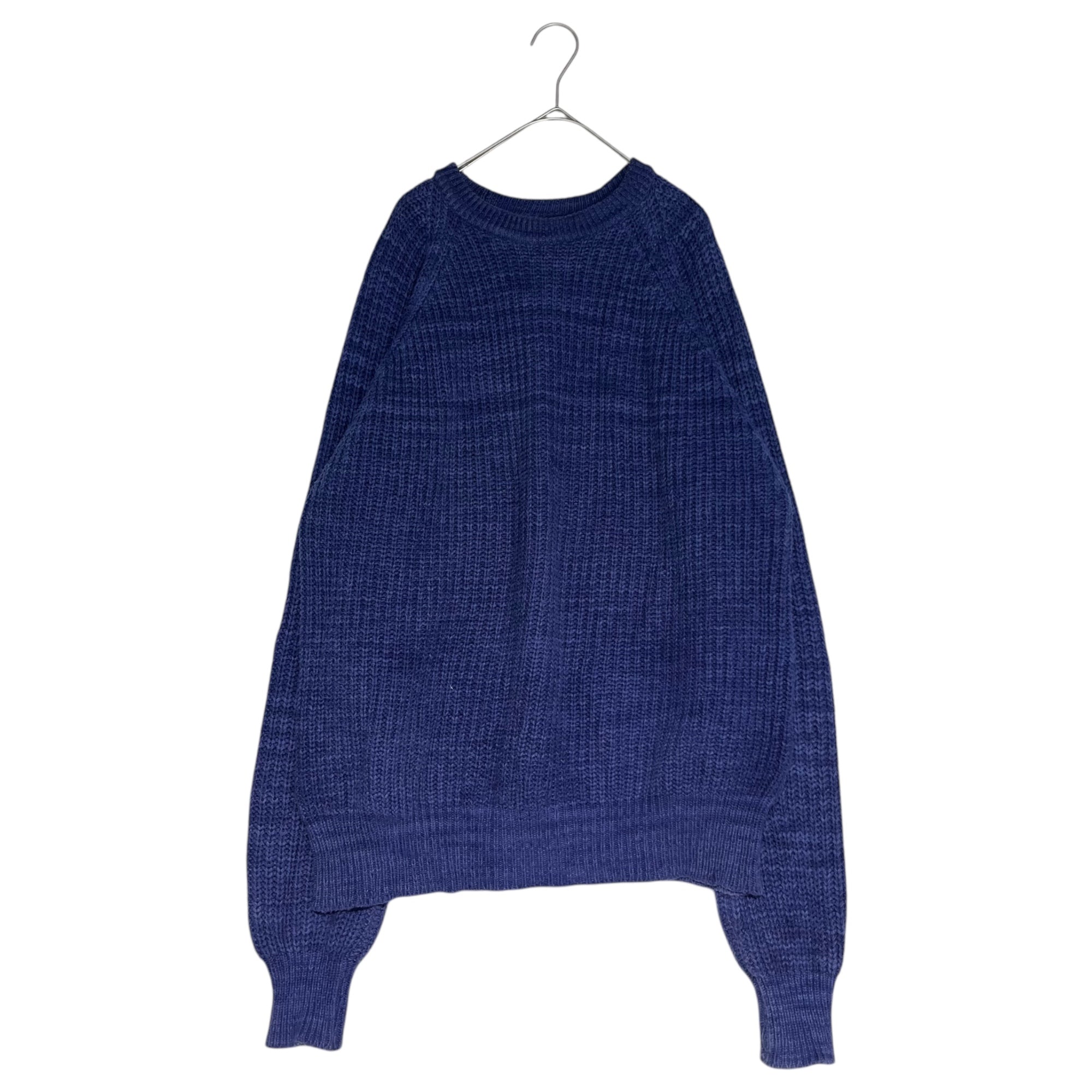 L.L.BEAN(エルエルビーン) 70's ~ 80's USA made cotton sweater コットン ニット M ネイビー 70年代~80年代 ヴィンテージ セーター