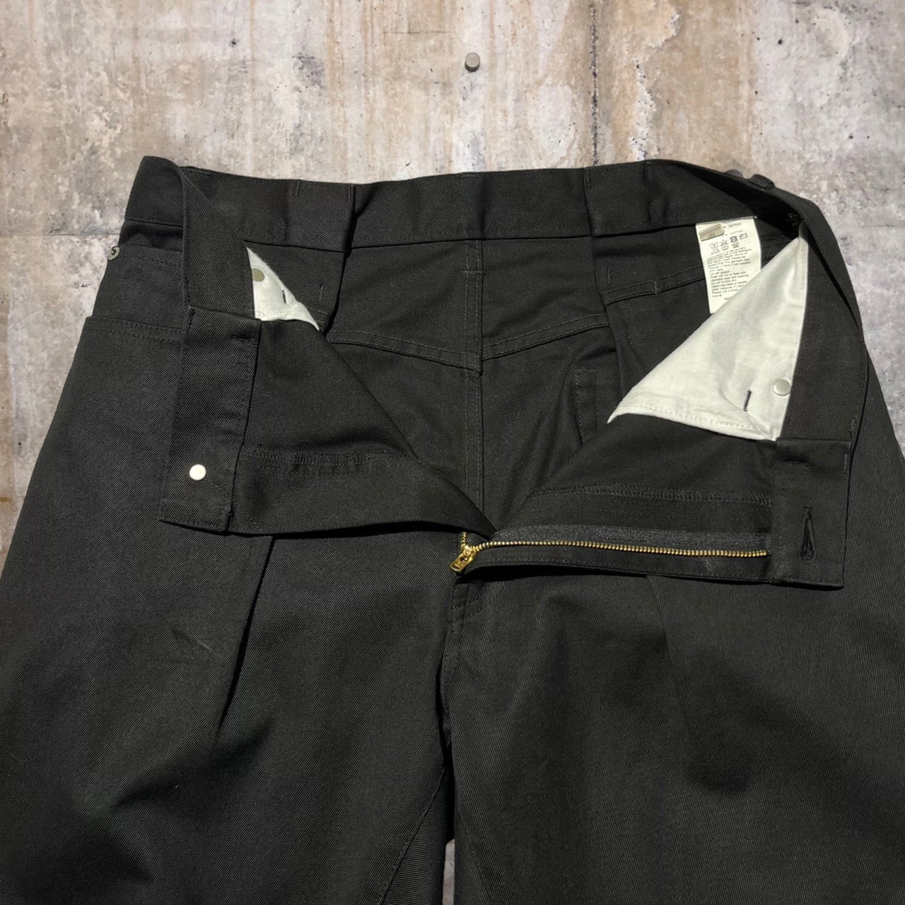 VISVIM(ビズビム) MUIR PNTS/変形コットンパンツ 0118205008005 3(Lサイズ程度) ブラック ヴィズヴィム