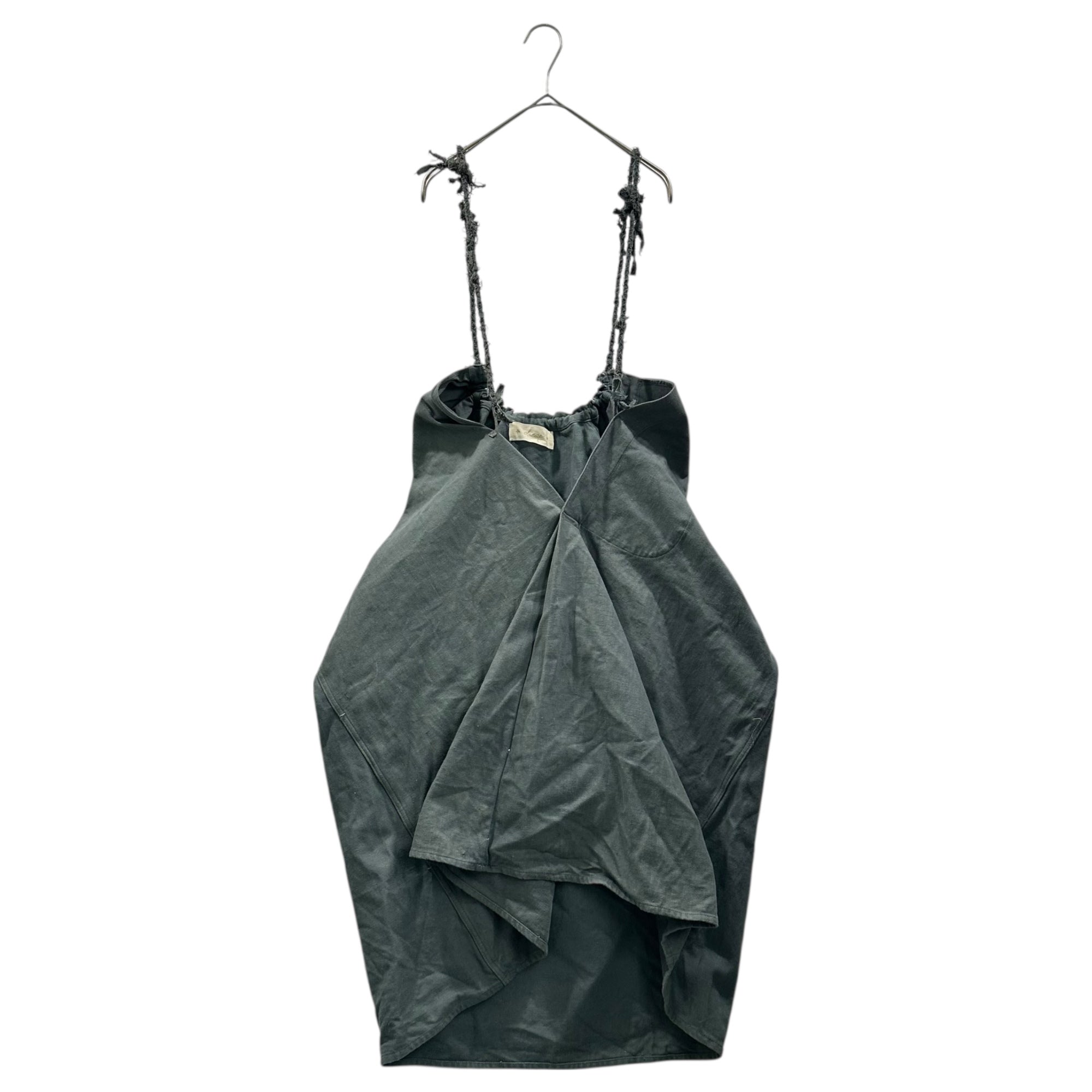 cheap(チープ) Handmade Jamper Skirt ハンドメイド ジャンパースカート FREE グレー