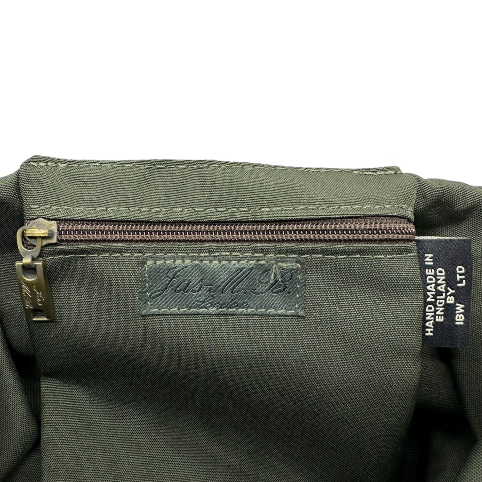 JAS-M.B.(ジャスエムビー)England made Haraco leather messenger bag イングランド製 ハラコ レザー メッセンジャー バッグ ブラック