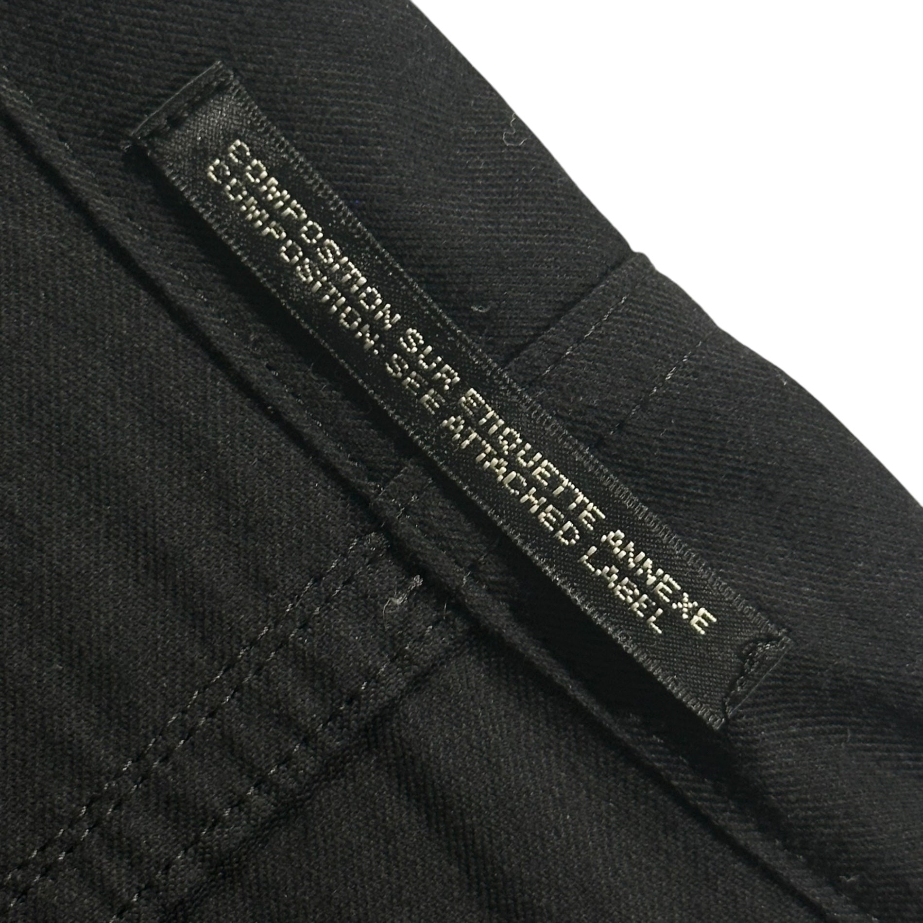 B Yohji Yamamoto(ビーヨウジヤマモト) 21AW C SUREKI B 2 FLAP FJK カツラギ 2フラップ ジャケット NX-J52-002 1(S) ブラック