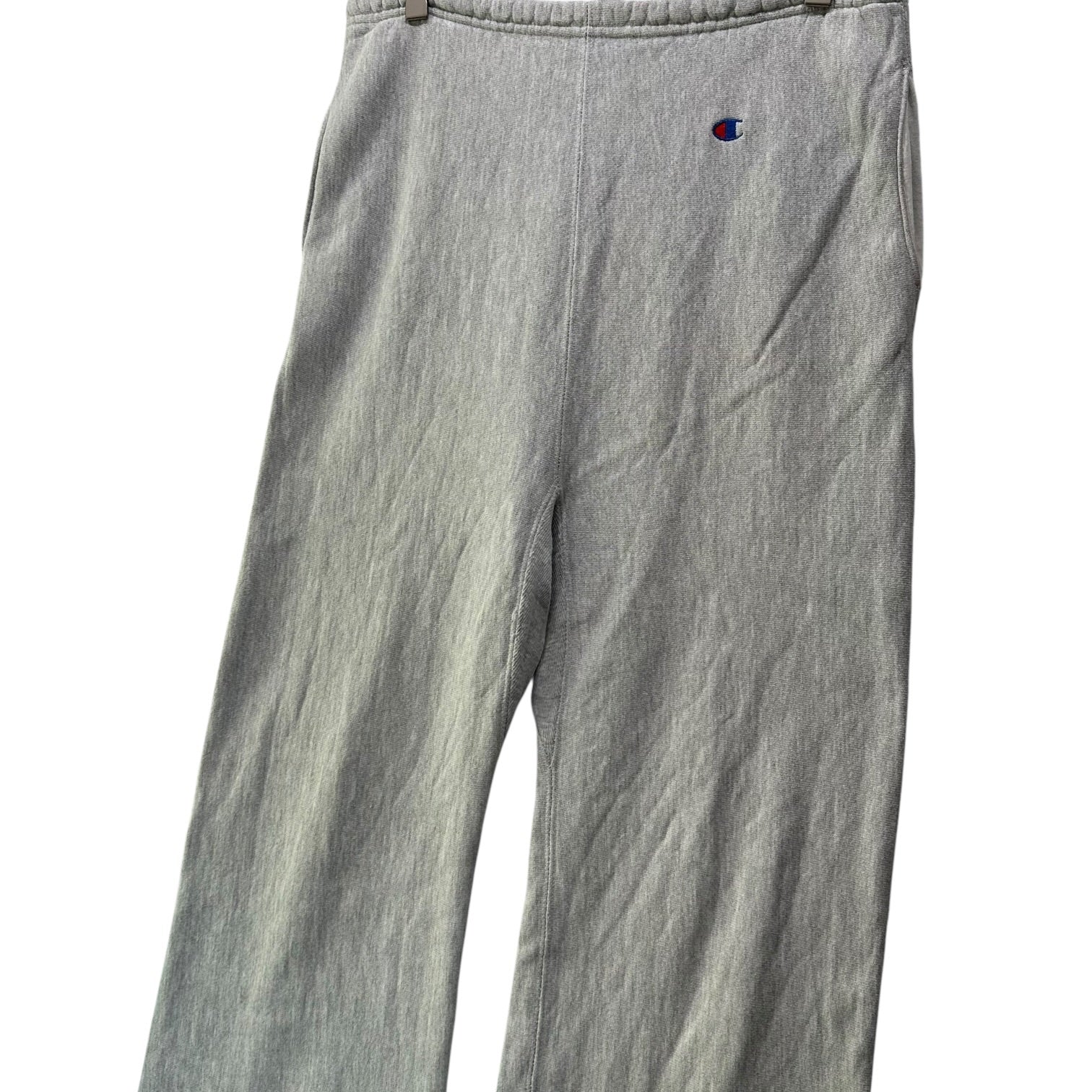 Champion(チャンピオン) 80's Torico Tag Reverse Weave Sweatpants with Side Pockets 80年代 トリコタグ リバースウィーブ サイドポケット付 スウェット パンツ L ライトグレー 裾ゴミ伸び(ゴム経年劣化)有