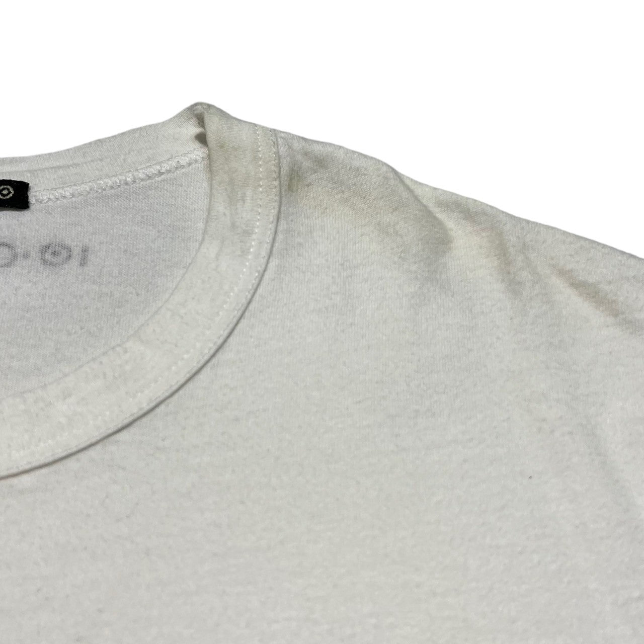 10 corso como(ディエチコルソコモ) 90's dot butterfly t-shirt ドット バタフライ Tシャツ 90年代 M ホワイト×ピンク イタリア製