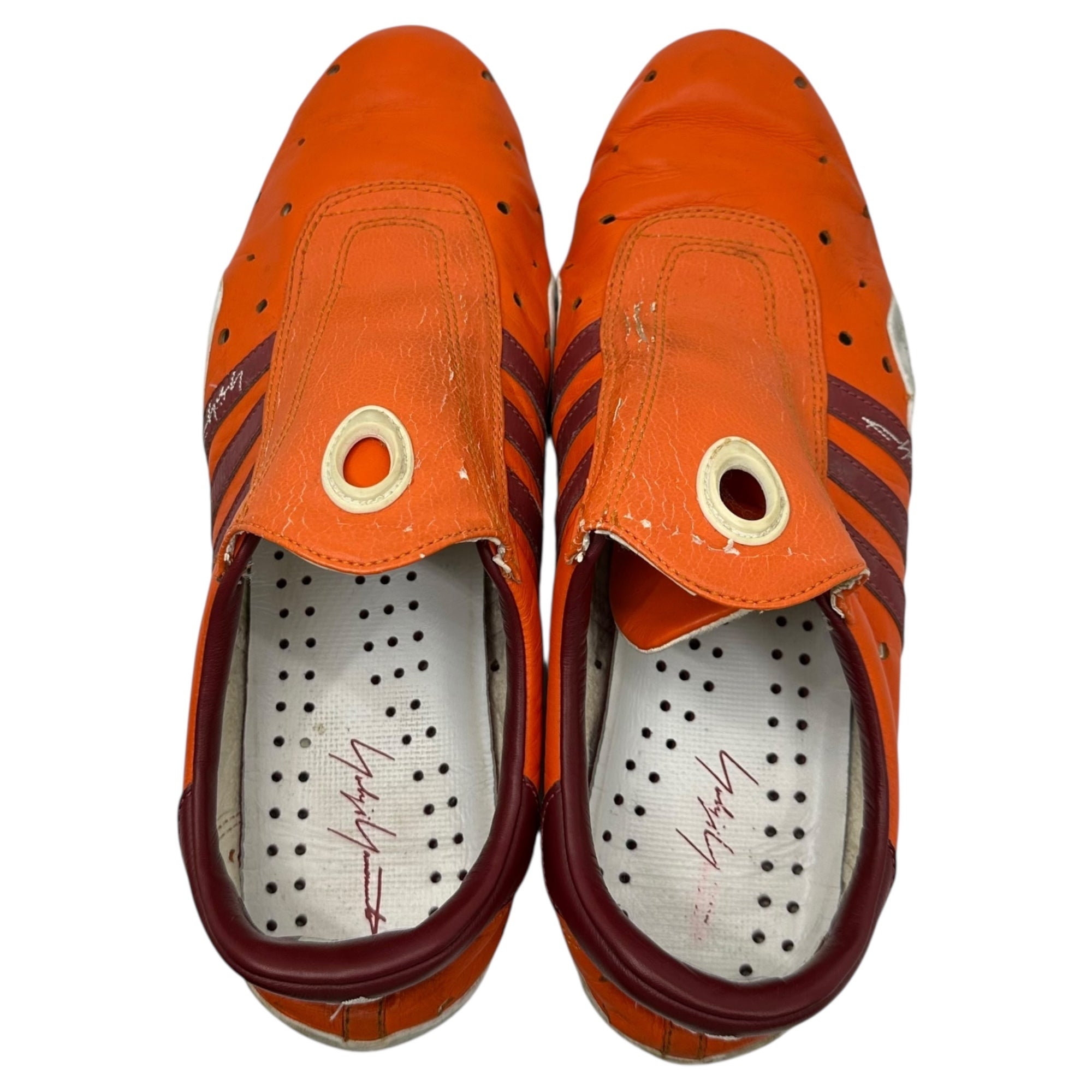 YOHJI YAMAMOTO×adidas(ヨウジヤマモト×アディダス) 02SS MEI YOHJI FG ローカットスニーカー 145860 FE-E06-815-1 28.5cm オレンジ Y-3 稀少品 コレクターズアイテム