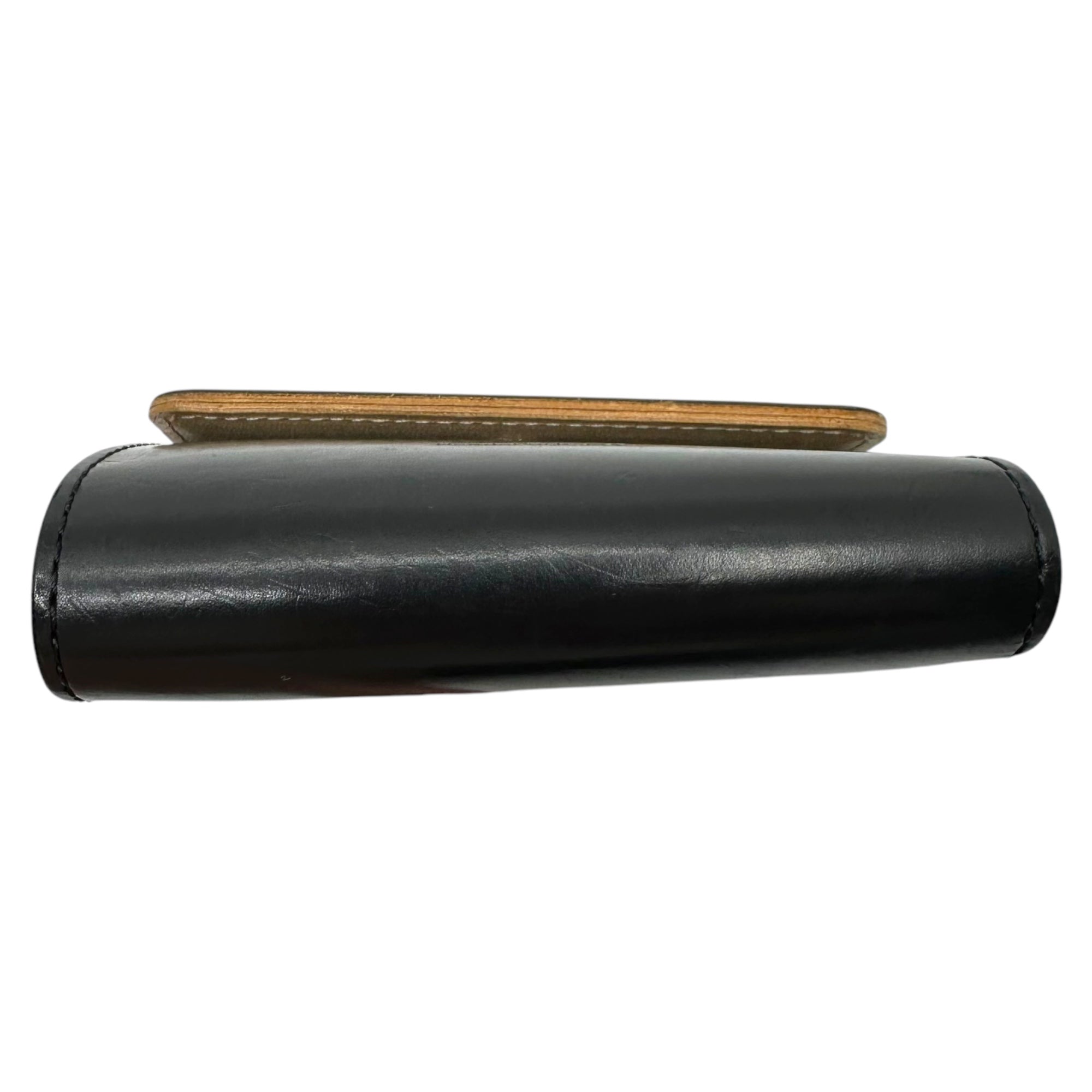 Hender Scheme(エンダースキーマ) bellows wallet black ベローズ ウォレット 3つ折り 財布 レザー ブラック 参考定価39,600円(税込)