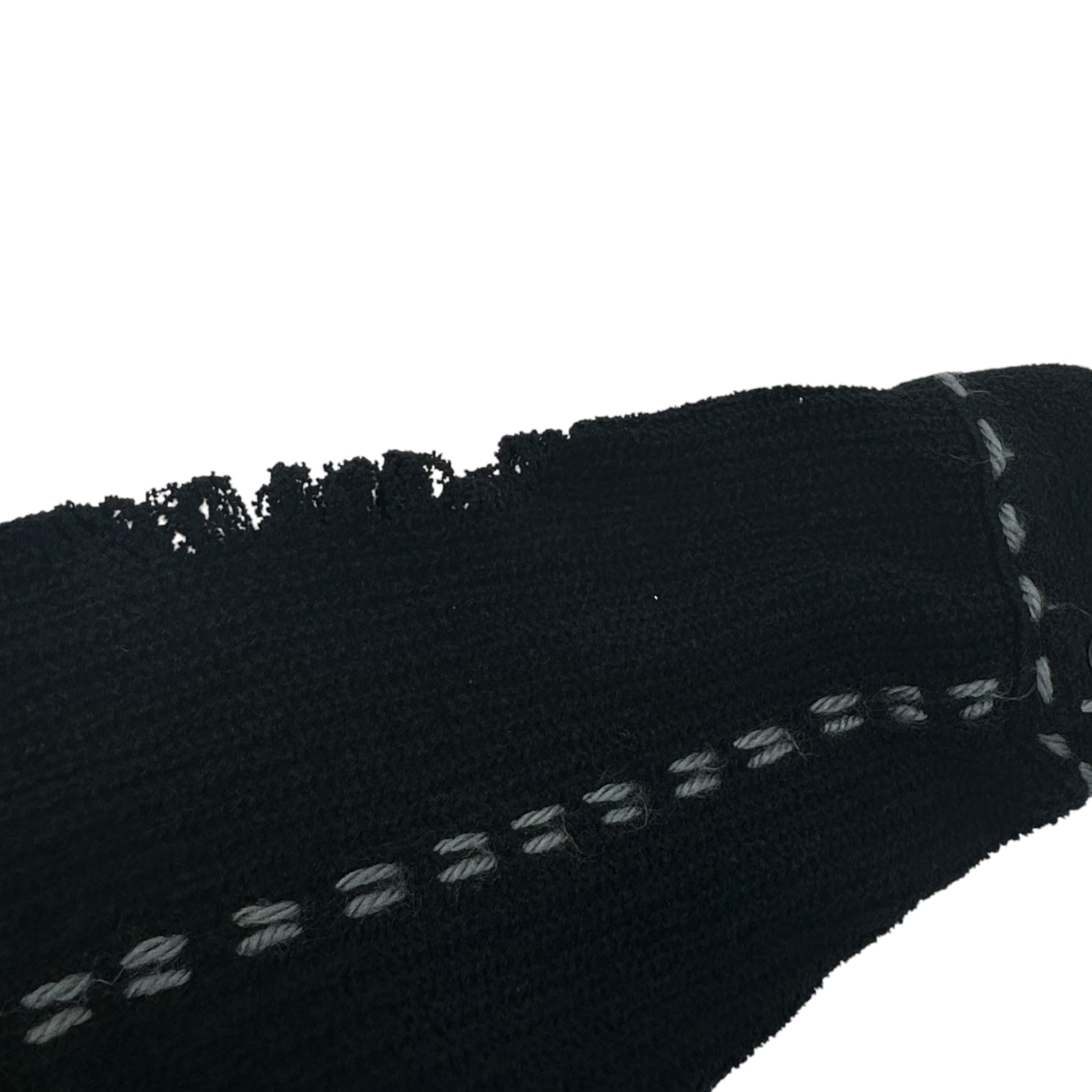 NEIGHBORHOOD(ネイバーフッド) 24AW × PHINGERIN PG1 SAVAGE KNIT フィンガリン サヴェージニット ジャケット PD-242-NH-KN-011 M ブラック×ホワイト