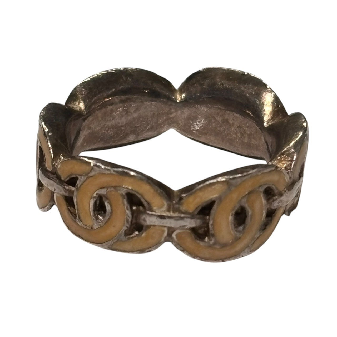 CHANEL(シャネル) 00's Vintage Coco Mark Ring ヴィンテージ ココマーク リング 13号 ピンク