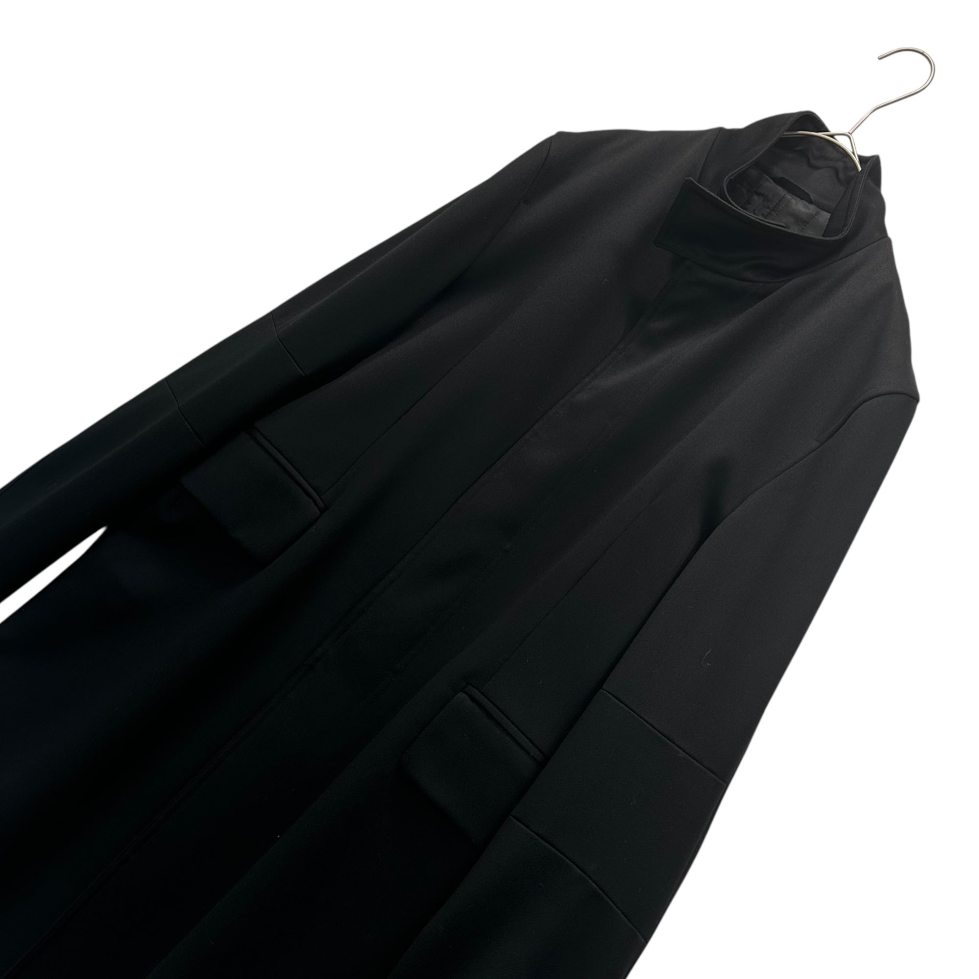 CoSTUME NATIONAL HOMME(コスチュームナショナルオム) 00's Wool Stand Collar Coat ウール スタンドカラー コート 44 ブラック