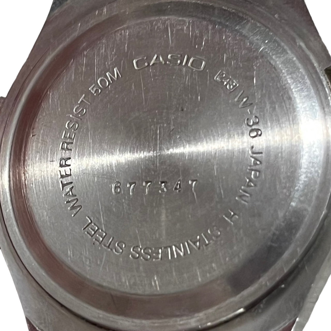 CASIO(カシオ) 90's "marlin"model/カジキ/腕時計/ヴィンテージウォッチ W36 シルバー 90年代