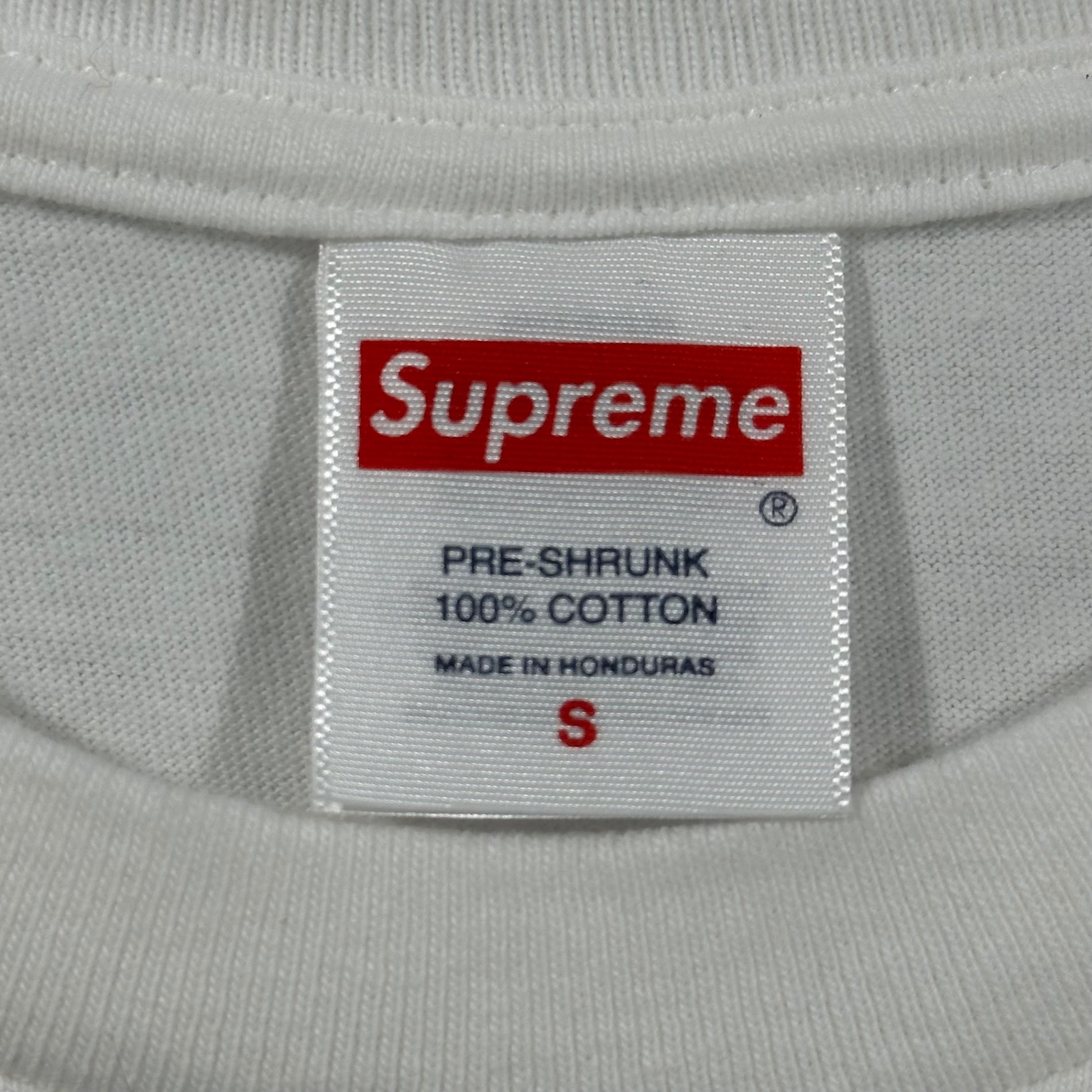 SUPREME(シュプリーム) 2025SS Hardcore Tee ハードコア Tシャツ S ホワイト カモフラ ロゴ