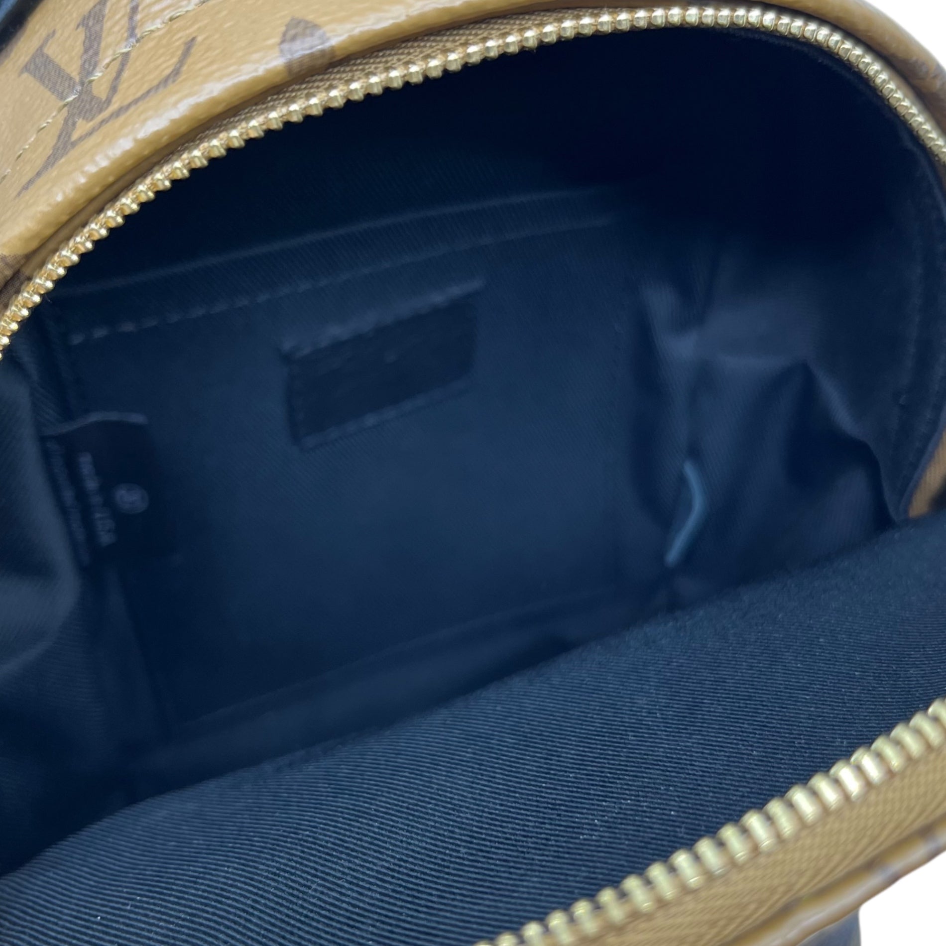 LOUIS VUITTON(ルイヴィトン) Mini palm springs ミニパームスプリングス バックパック モノグラムリバース M44872 ブラウン SD4189 リュックサック リュック バッグ