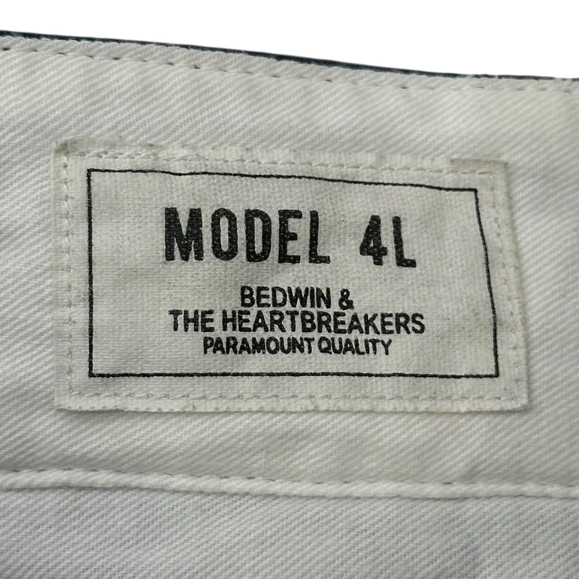 BEDWIN(ベドウィン) 4/L MILITARY OG BANDANA PANTS "MARCY" ミリタリー オリジナル バンダナ ショーツ 表記無(L程度) ブルー ハーフ ショート パンツ