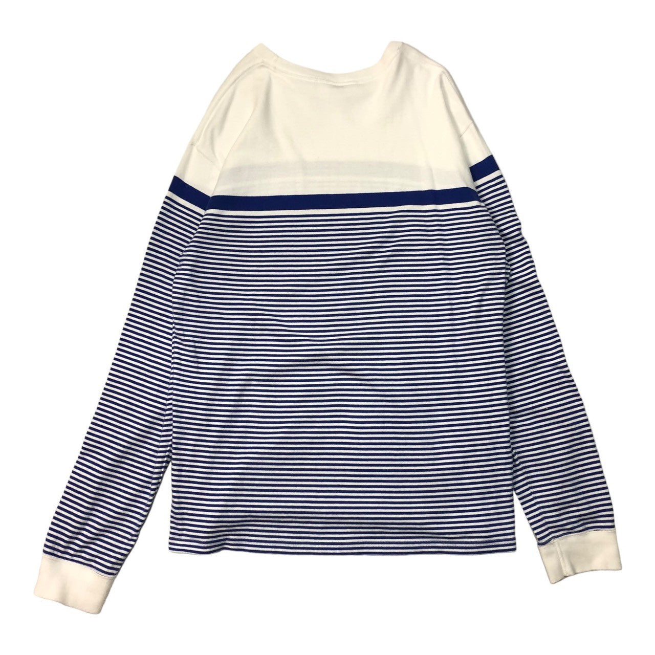 UNUSED(アンユーズド) border cut and sew/ボーダーカットソー US1904 SIZE 1(S) ホワイト×ブルー