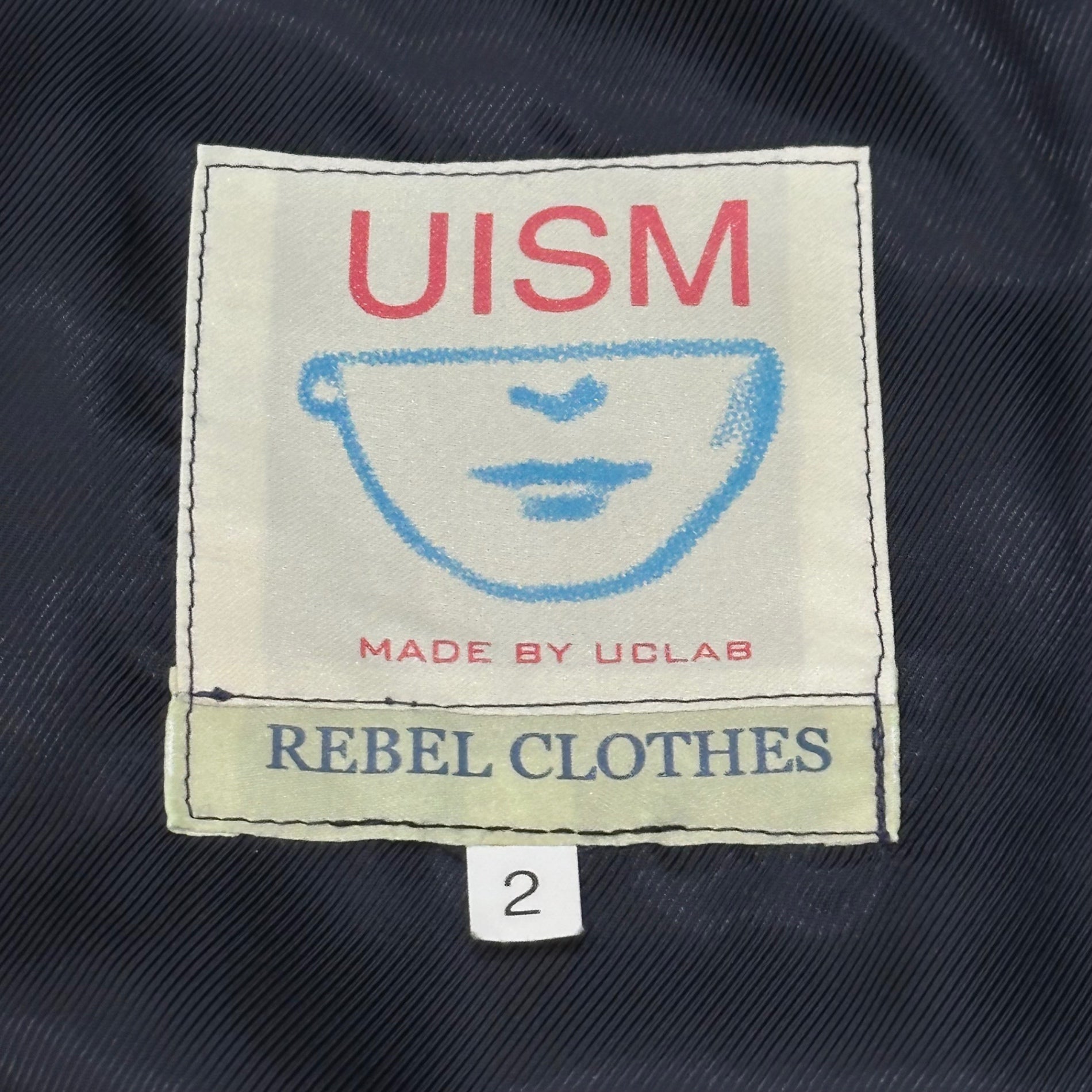 UNDERCOVERISM(アンダーカバイズム) 08AW UNREAL REAL CLOTHES期 Shearling Wool Check Rider Jacket ボア ウール チェック ライダース ジャケット B4212 2 ブルー×レッド