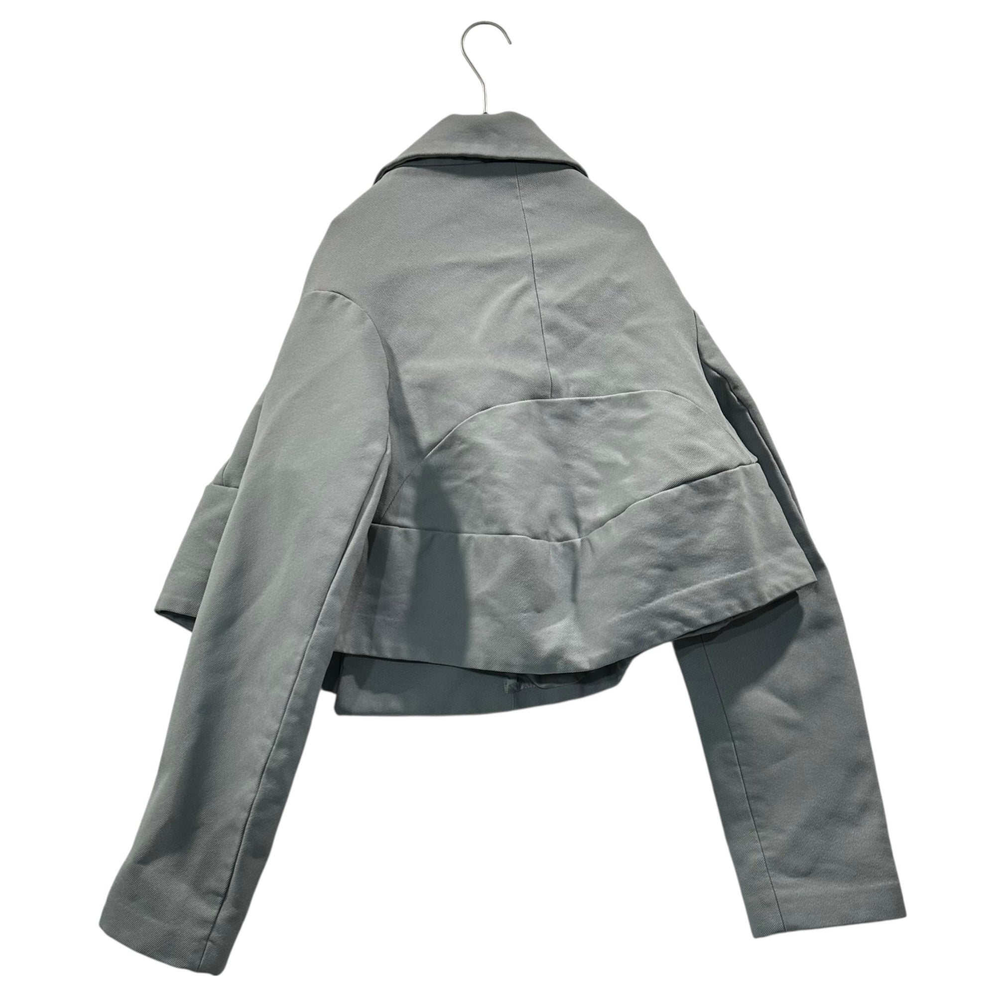 COMME des GARCONS(コムデギャルソン) 23SS Esther Shrink-Resistant Deformed Over Jacket エステル 縮絨 変形 オーバー ジャケット GK-J030 S グレー AD2022