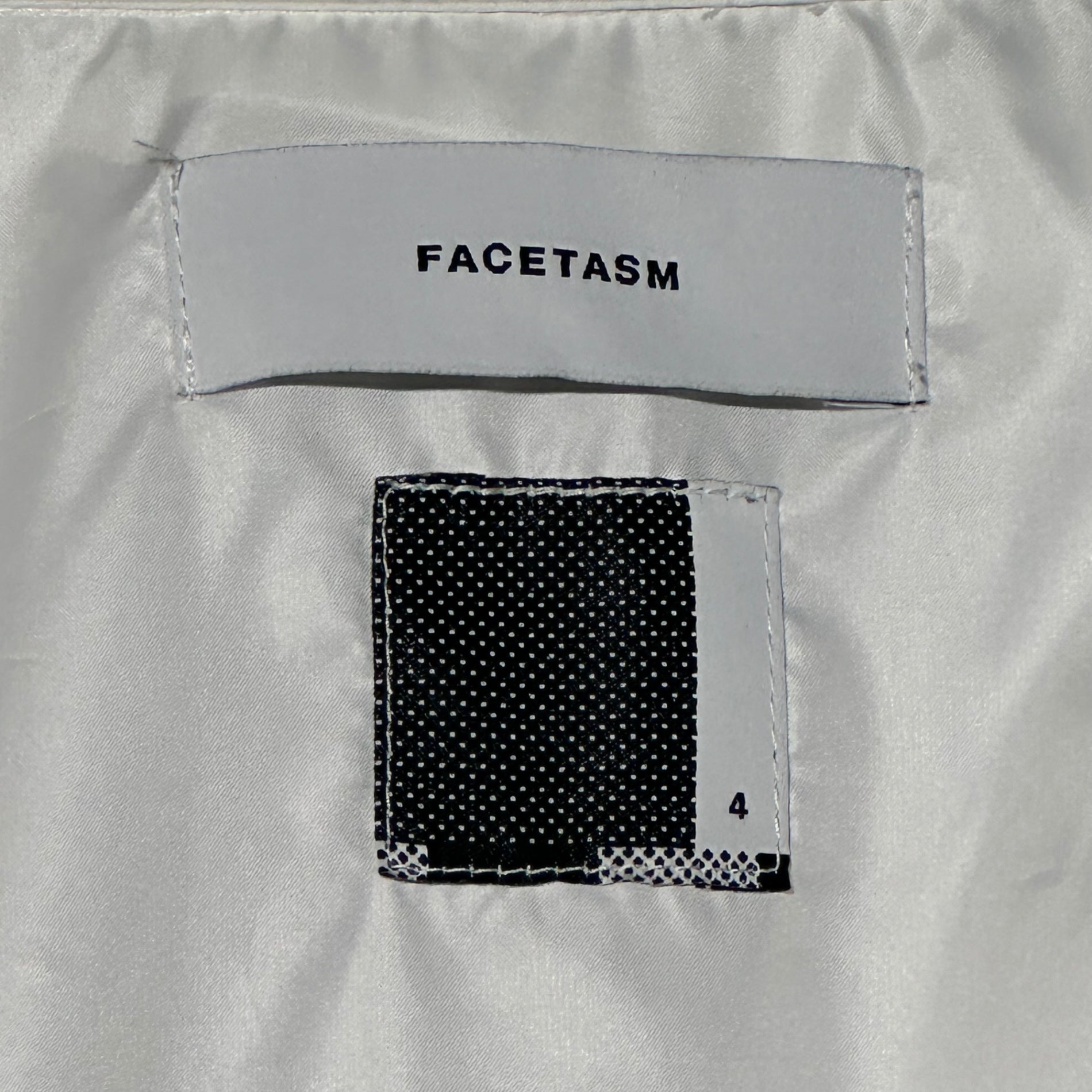 FACETASM(ファセッタズム) Polyester Big Pocket Coach Jacket ポリエステル ビッグポケット コーチ ジャケット KGO-JK-M04 4(M程度) ホワイト