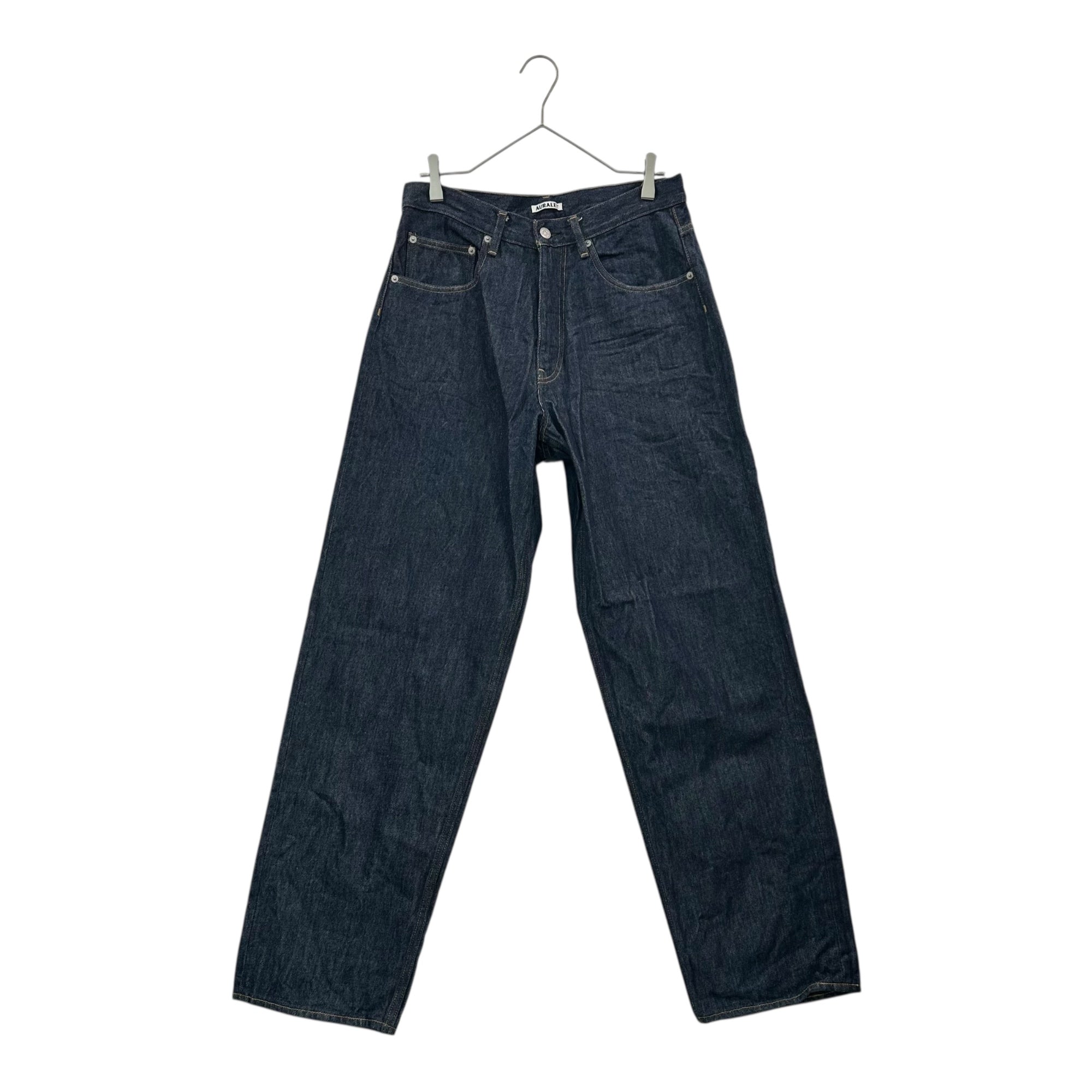 AURALEE(オーラリー) HARD TWIST DENIM WIDE PANTS ハード ツイスト デニム ワイド パンツ A00P03DM 30 インディゴ