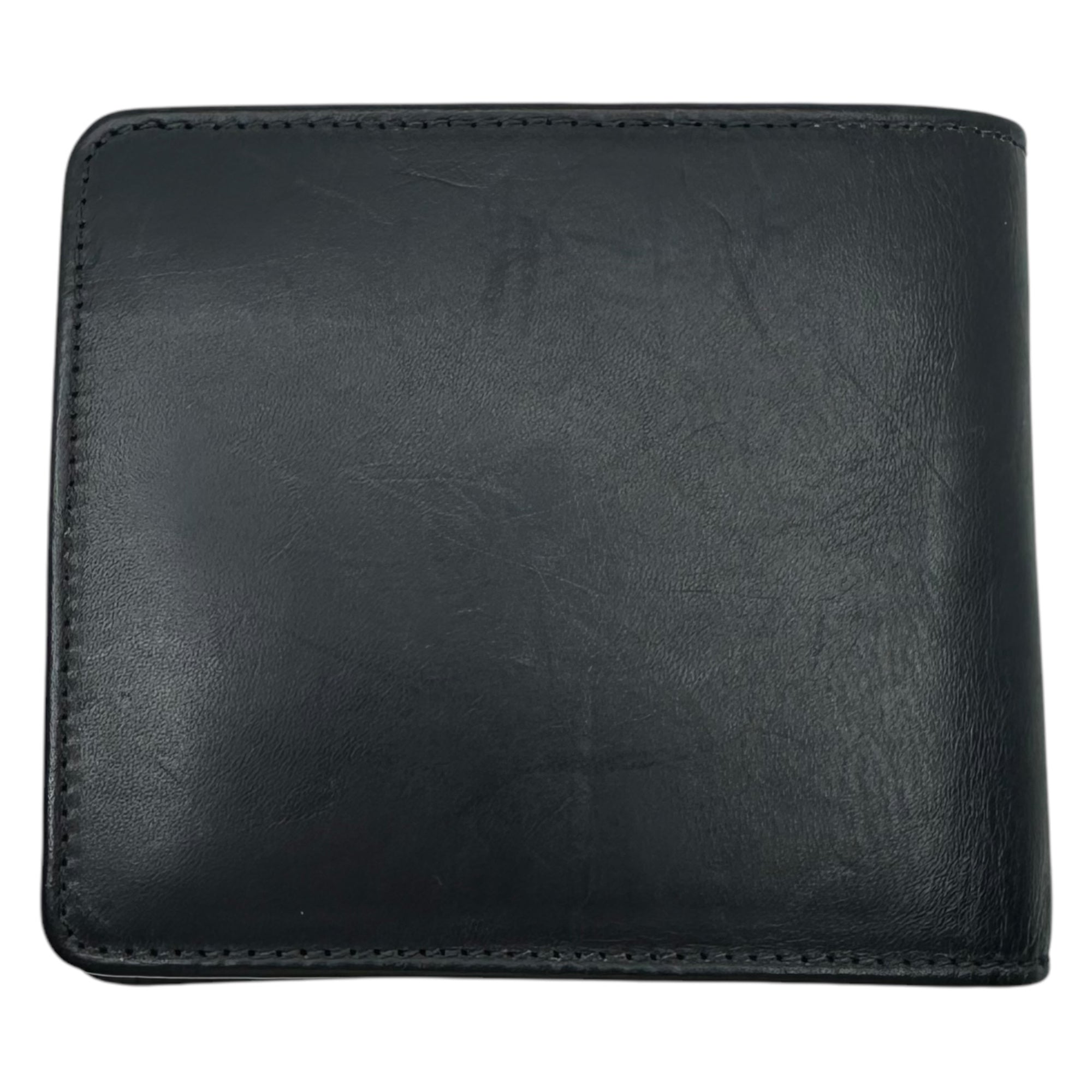 A.P.C.(アーペーセー) Cow Leather Bifold Wallet カウ レザー 二つ折り財布 ダークネイビー