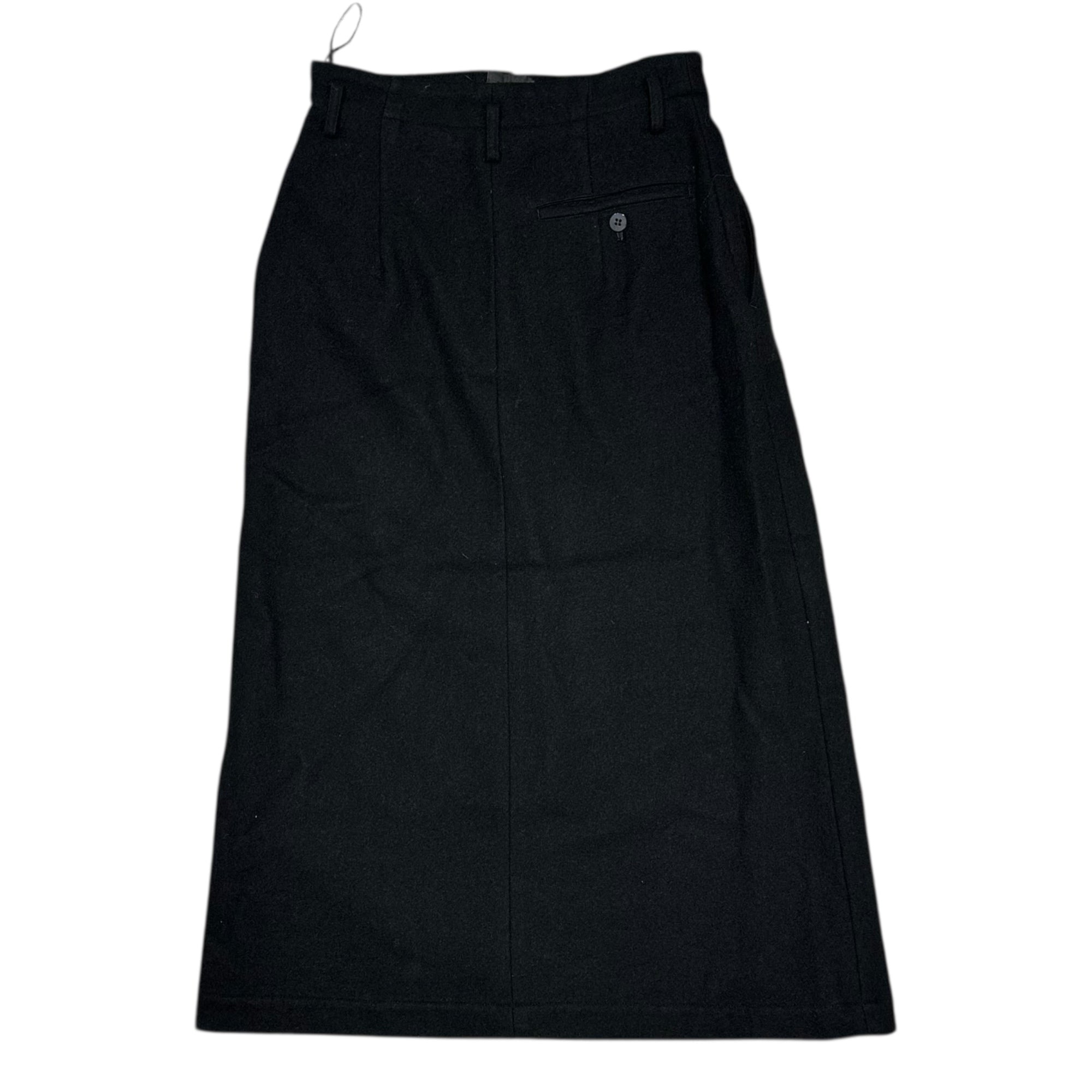 tricot COMME des GARCONS(トリココムデギャルソン) 80's Vintage Wool Long Skirt 80年代 ヴィンテージ ウール ロング スカート TS-05036M M ブラック