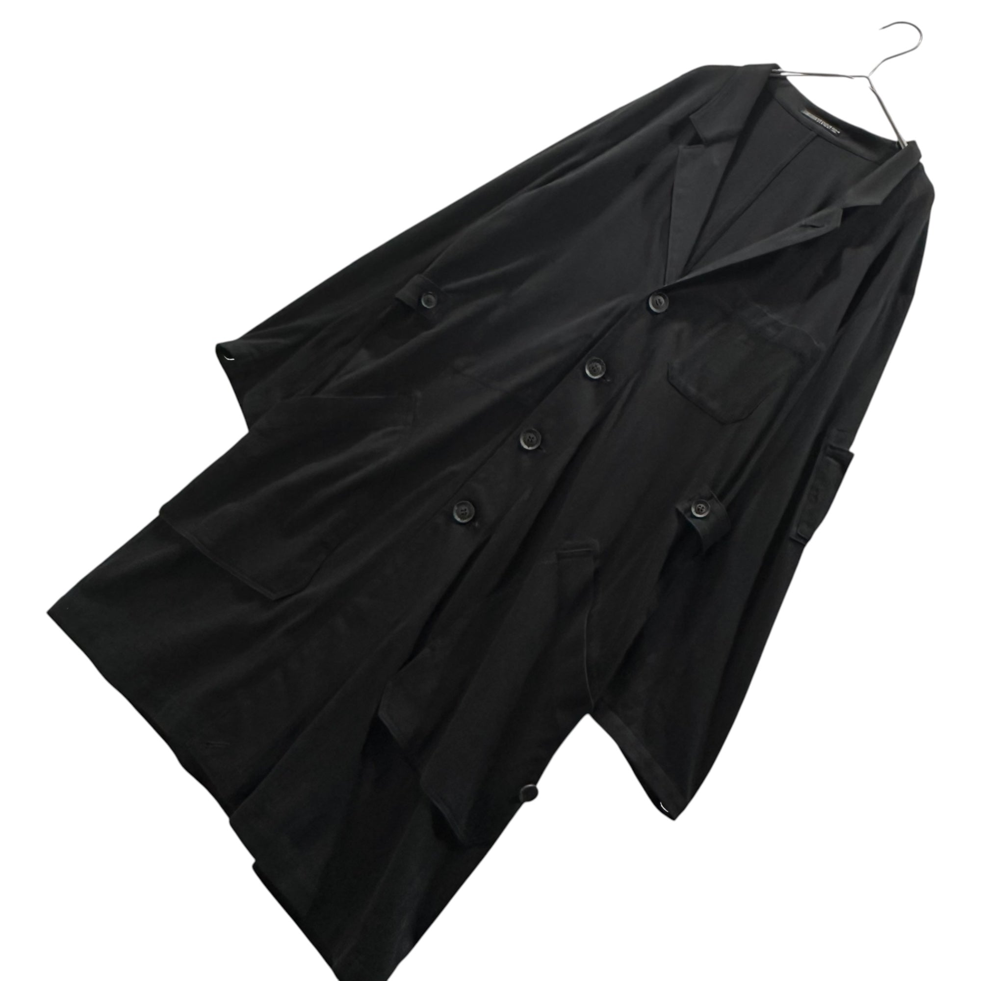 YOHJI YAMAMOTO COLLECTIONS(ヨウジヤマモト コレクションズ) Work Shirt Jacket ワーク シャツ ジャケット コート FG-J80-010 2(M程度) ブラック