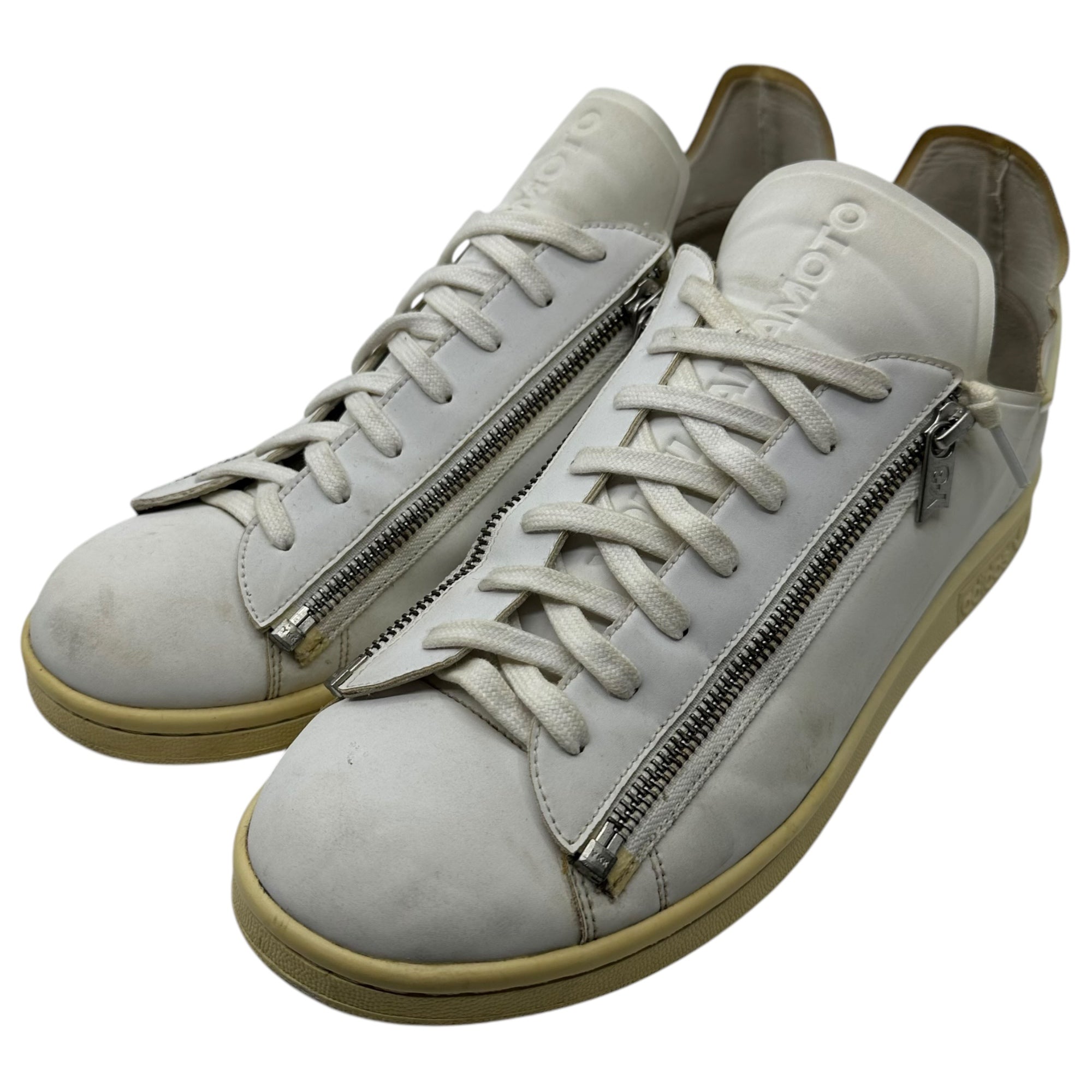 Y-3(ワイスリー) STAN ZIP low cut sneakers スタン ジップ ローカット スニーカー BB4797 29.5cm ホワイト