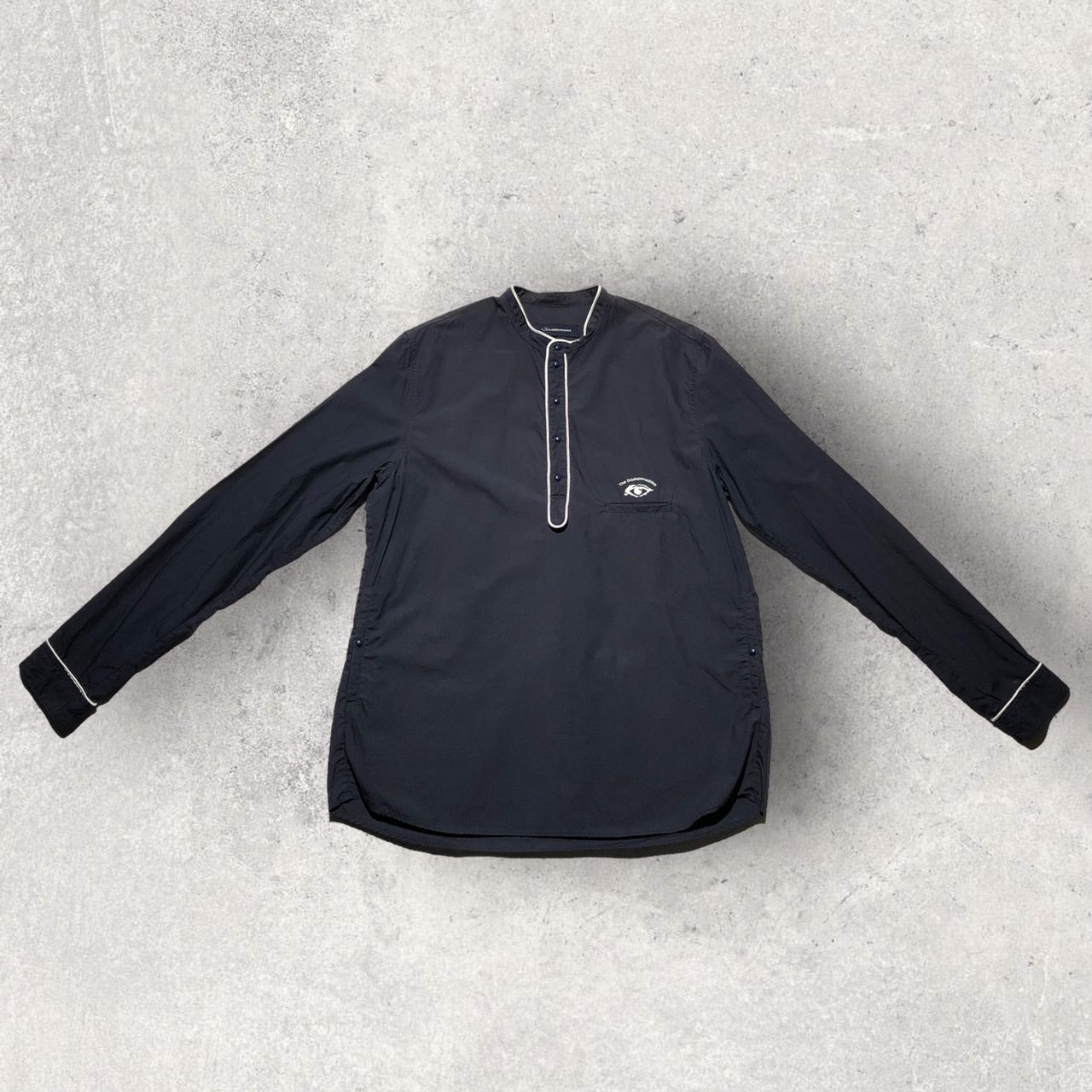 JohnUNDERCOVER(ジョンアンダーカバー) スリーピングシャツ JUU4406 2(Mサイズ程度) ネイビー