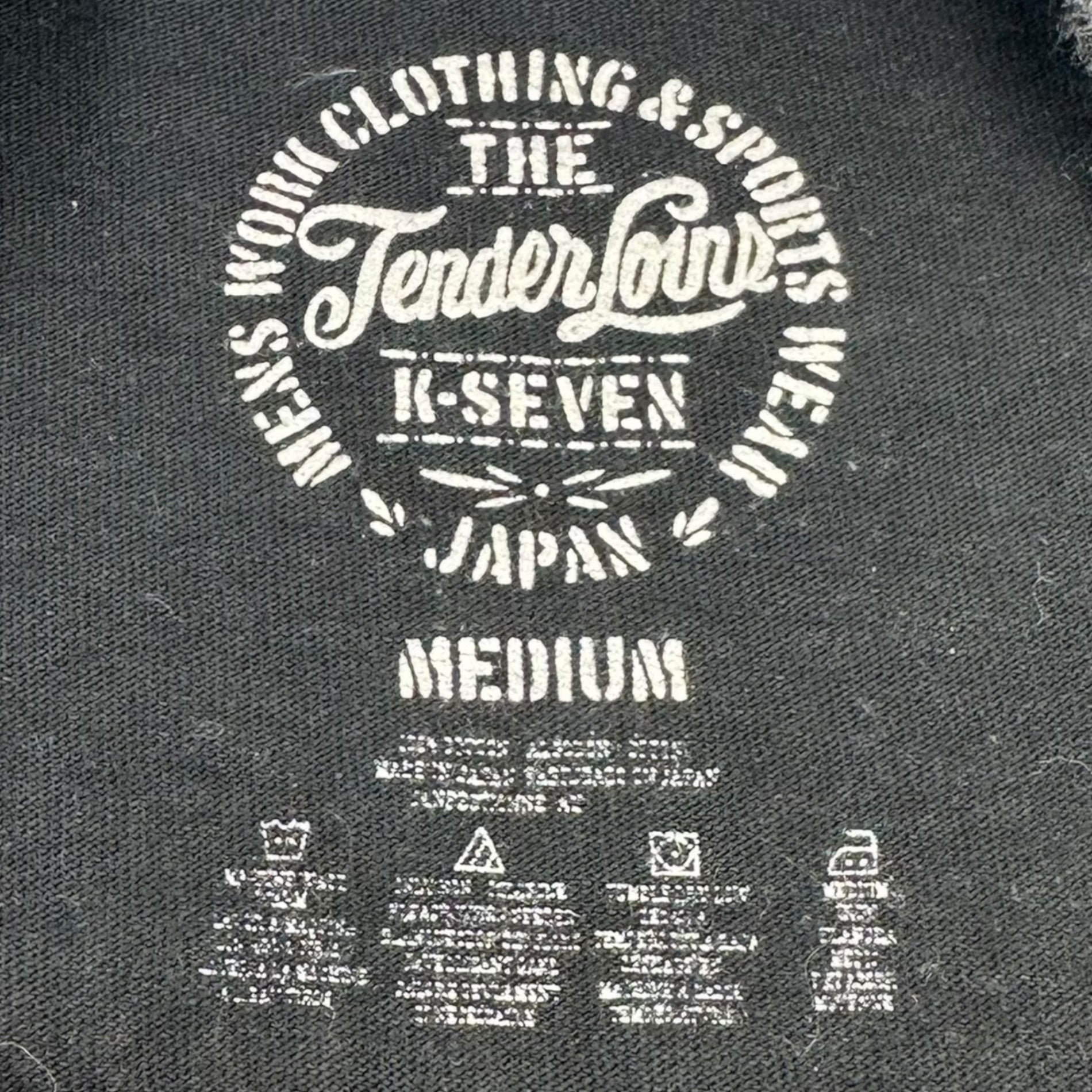 TENDERLOIN(テンダーロイン) T-TEE HELL AWAITS グラフィック プリント Tシャツ M ブラック