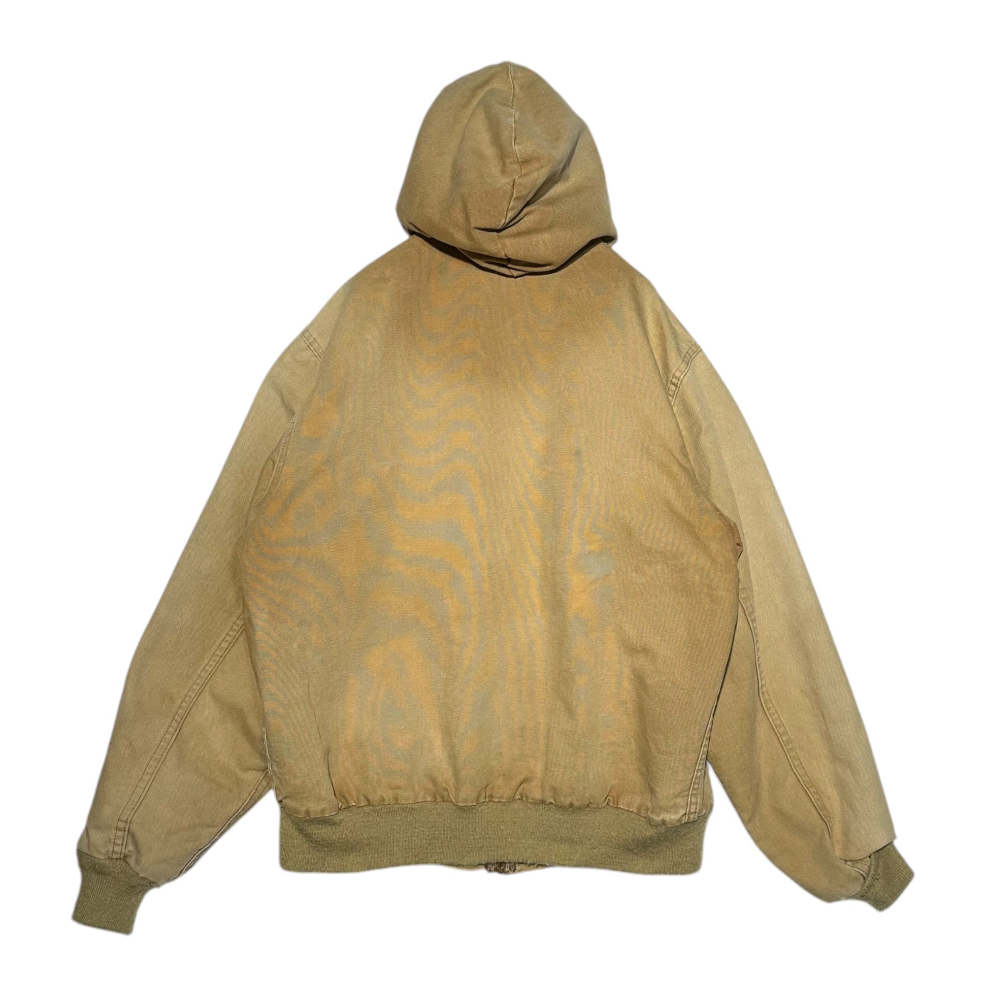 carhartt(カーハート) 1989's 100 YEARS Vintage Active Jacket 100周年 モデル ダック地 ヴィンテージ アクティブ ジャケット L カーキ 1988年12月製造 80年代 80's 星タグ USA製