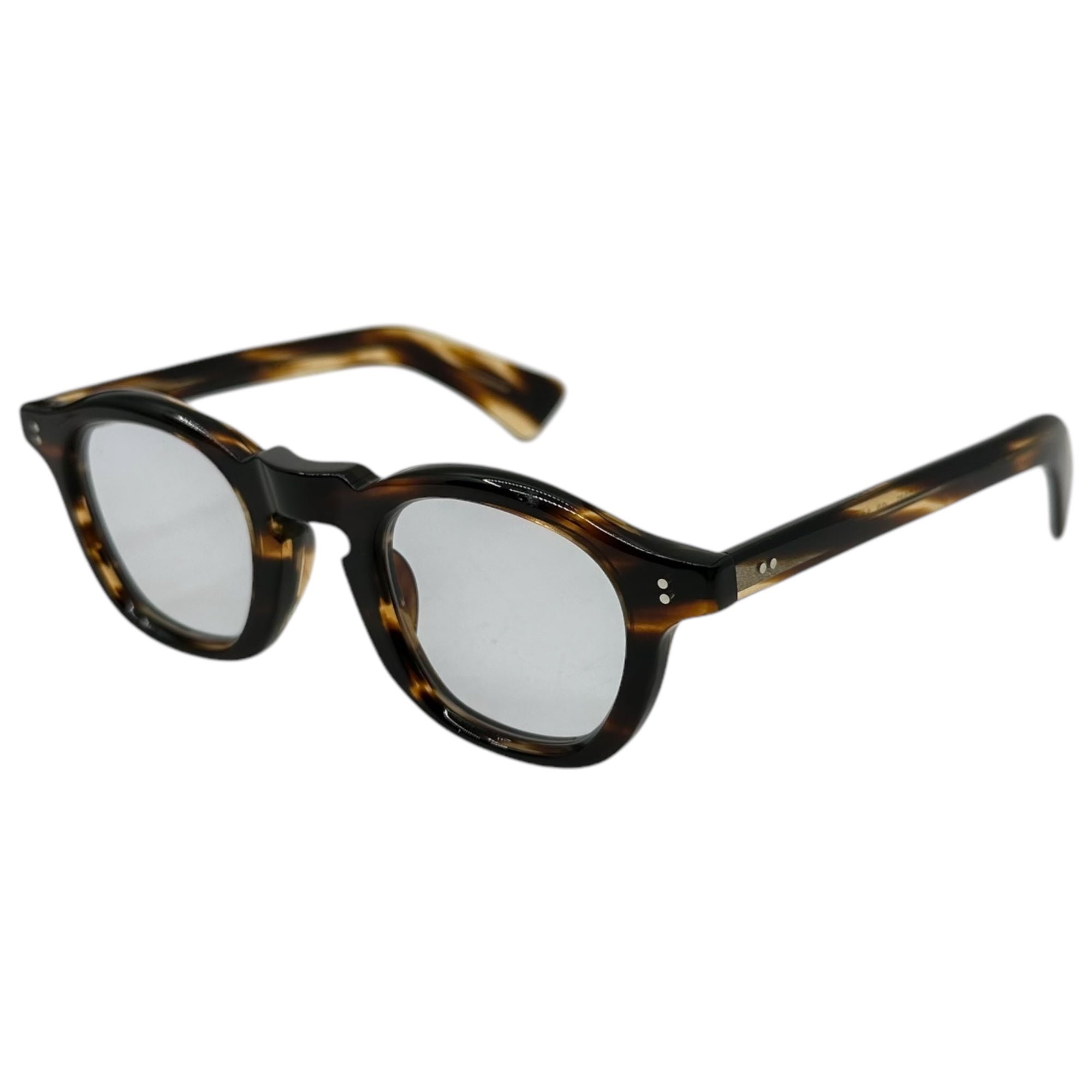 guepard(ギュパール) Parisian model tortoiseshell sunglasses with clear lenses パリジャン モデル 鼈甲 サングラス クリアレンズ 眼鏡 gp-13/h ブラウン 調光レンズ ケース付属