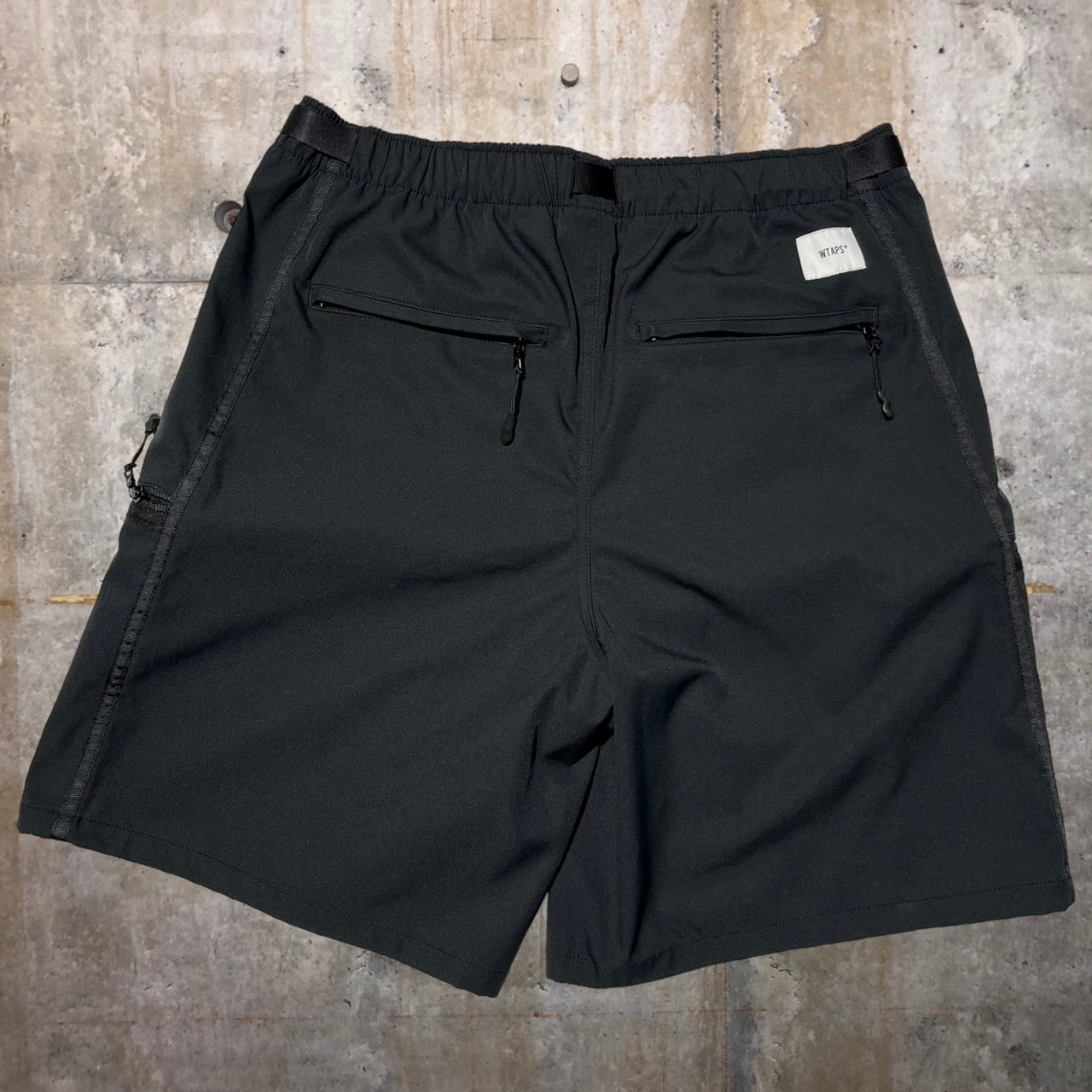 WTAPS(ダブルタップス) 23ss SPSS2001 / SHORTS / POLY. TWILL/ハーフパンツ/ショートパンツ 231BRDT-PTM09 X 03 ブラック