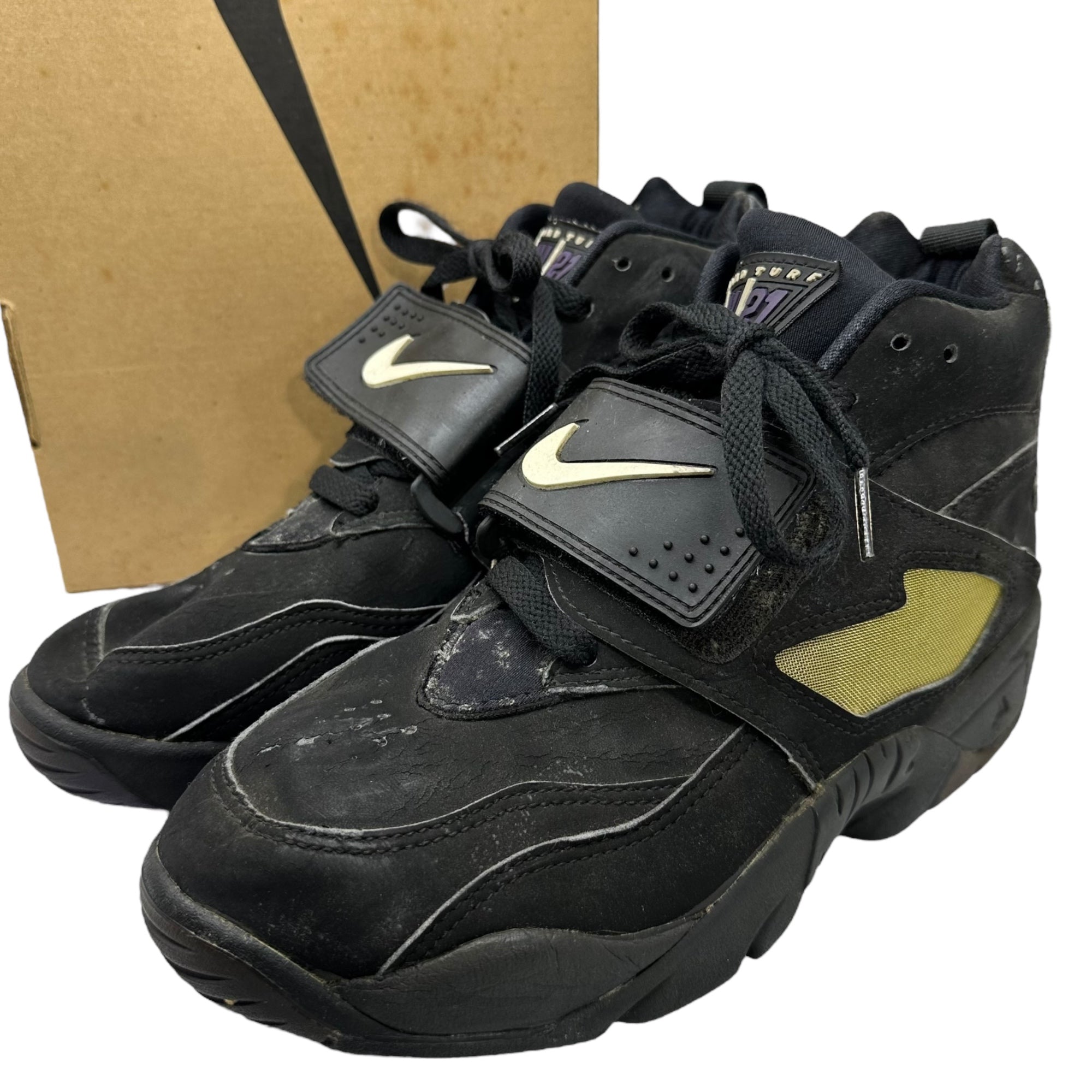 NIKE(ナイキ) 1993 AIR DIAMOND TURF LS エア ダイヤモンド ターフ 973012-000 26.5cm ブラック 90年代 90's 箱付 スニーカー
