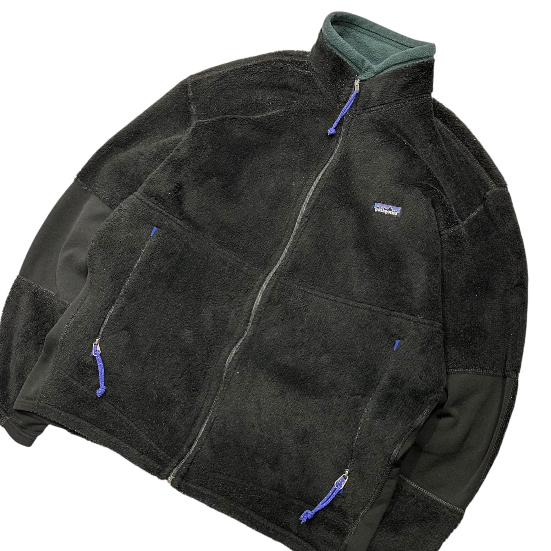 Patagonia(パタゴニア) 2000's R2 Fleece Zip-Up Jacket フリース ジップアップ ジャケット STY:25130 M ブラック 2000年製造 00's