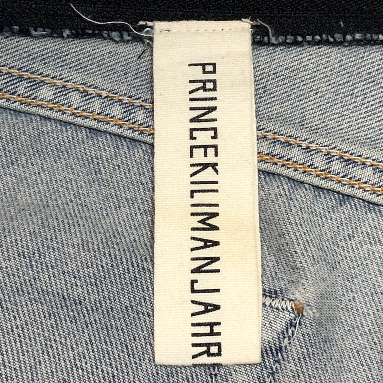 N.HOOLYWOOD×prince kilimanjaro×LEVIS(エヌ ハリウッド×プリンスキリマンジャロ×リーバイス) キリマンジャロ/501リメイクデニムパンツ/再構築 W33/L30 ライトインディゴ 初期/アーカイブ