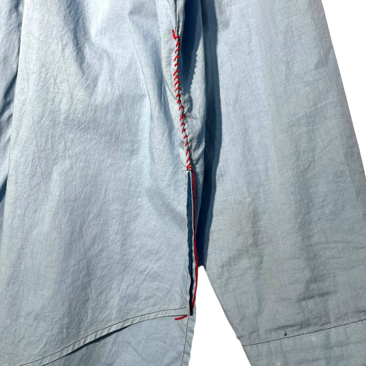 SUNSEA(サンシー) 2024 29th SHRINKAGE COTTON BIG SHIRT シュリンゲージ コットン ビッグ シャツ SUNSEA2912 2(M) サックスブルー