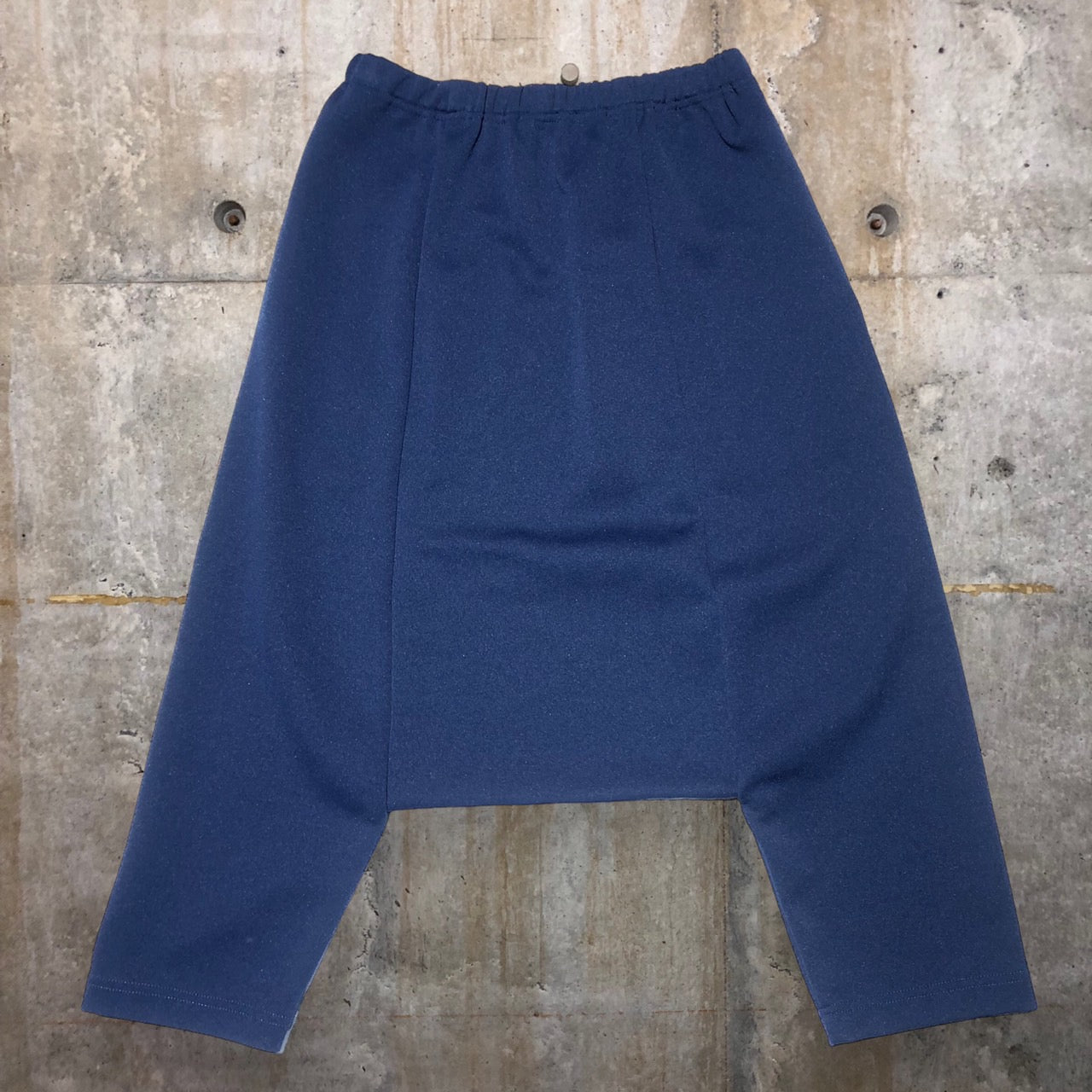 COMME des GARCONS(コムデギャルソン) 09SSサルエルジャージィパンツ GC-P032 XS ブルー AD2008