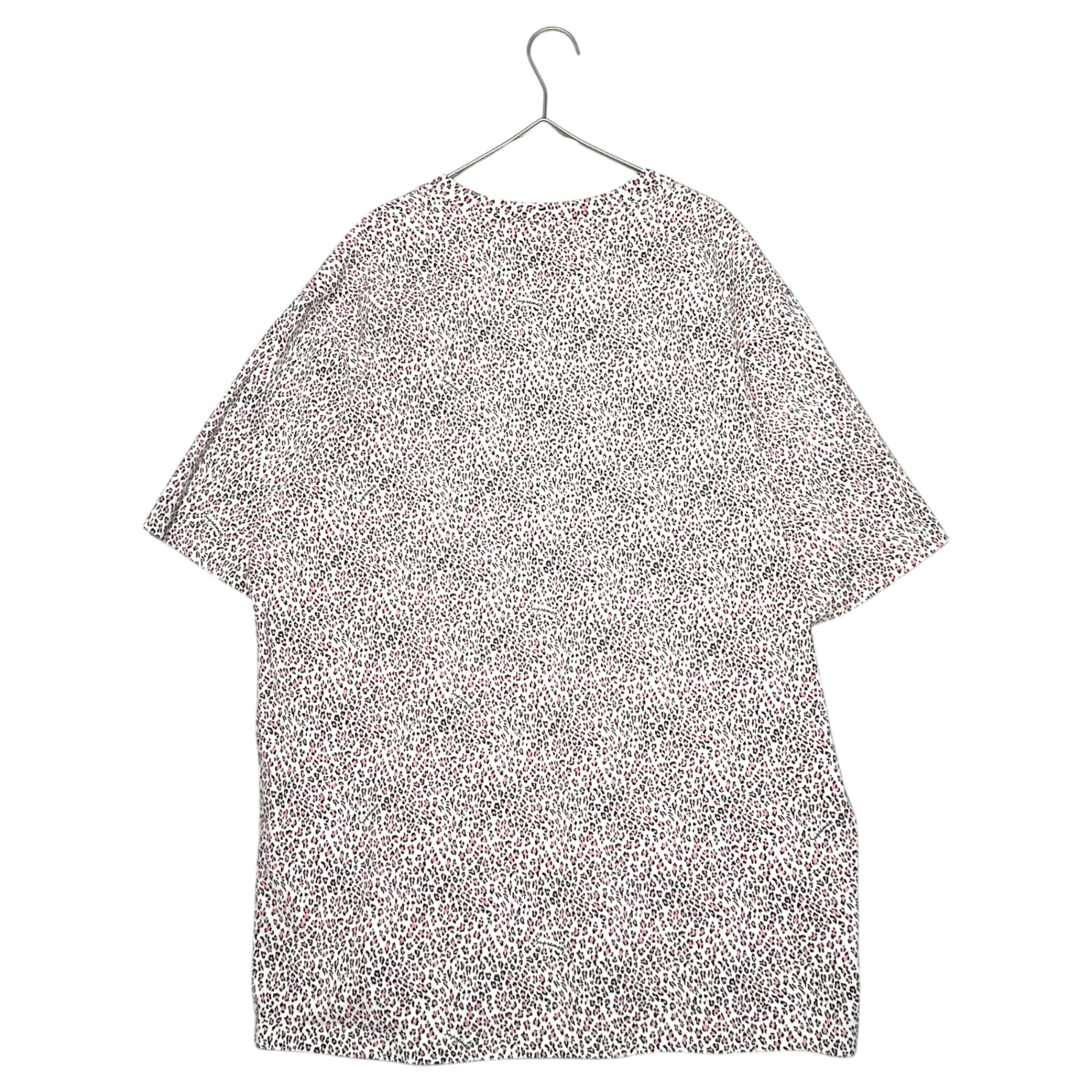SUPREME(シュプリーム) 22SS Small Box Tee "Pink Leopard" スモール ボックス ロゴ Tシャツ レオパード L ホワイト×ピンク