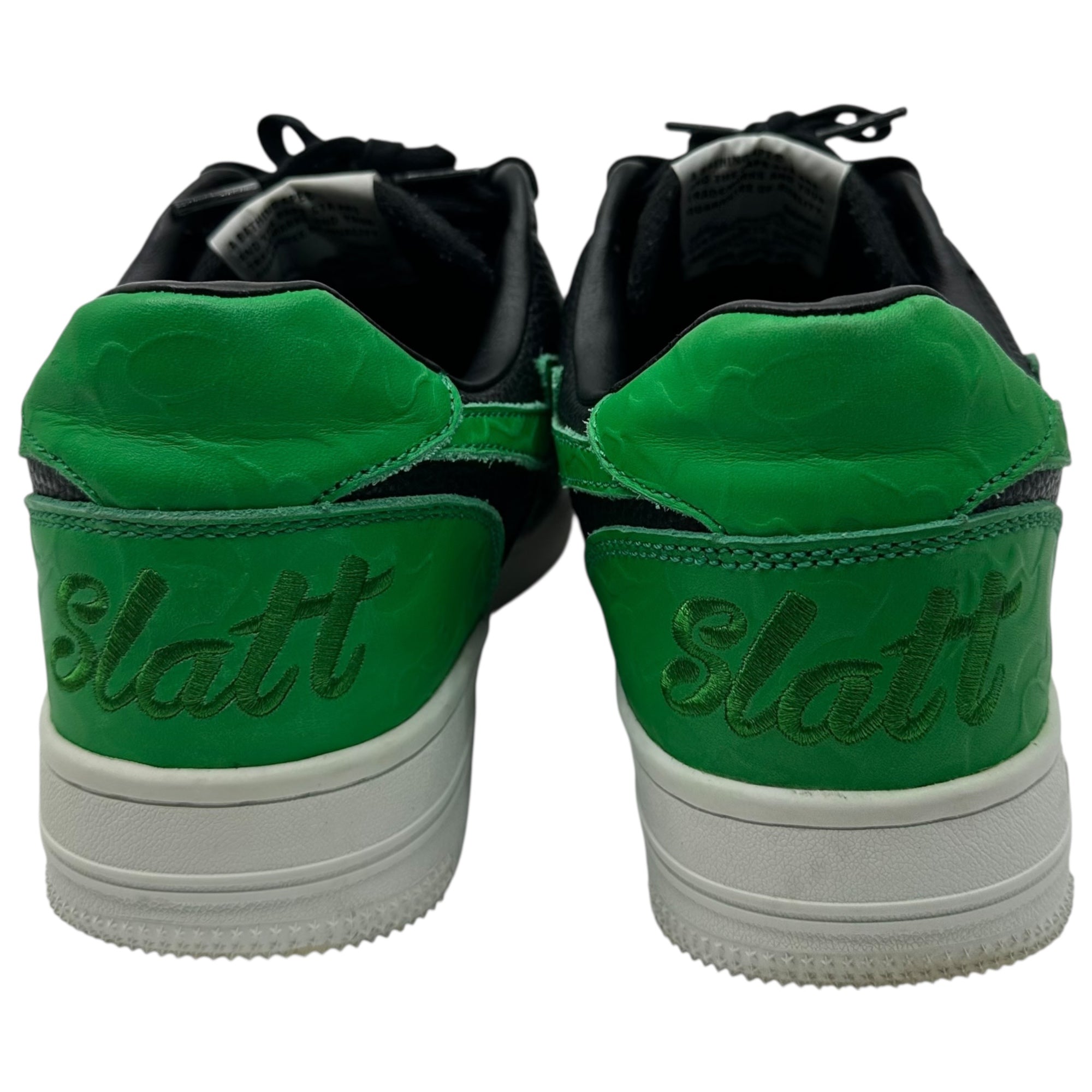 A BATHING APE(アベイシングエイプ) GUNNA BAPE STA™ ガンナ ペイプ スタ ローカット スニーカー 1G73191927 28.0cm ブラック×グリーン