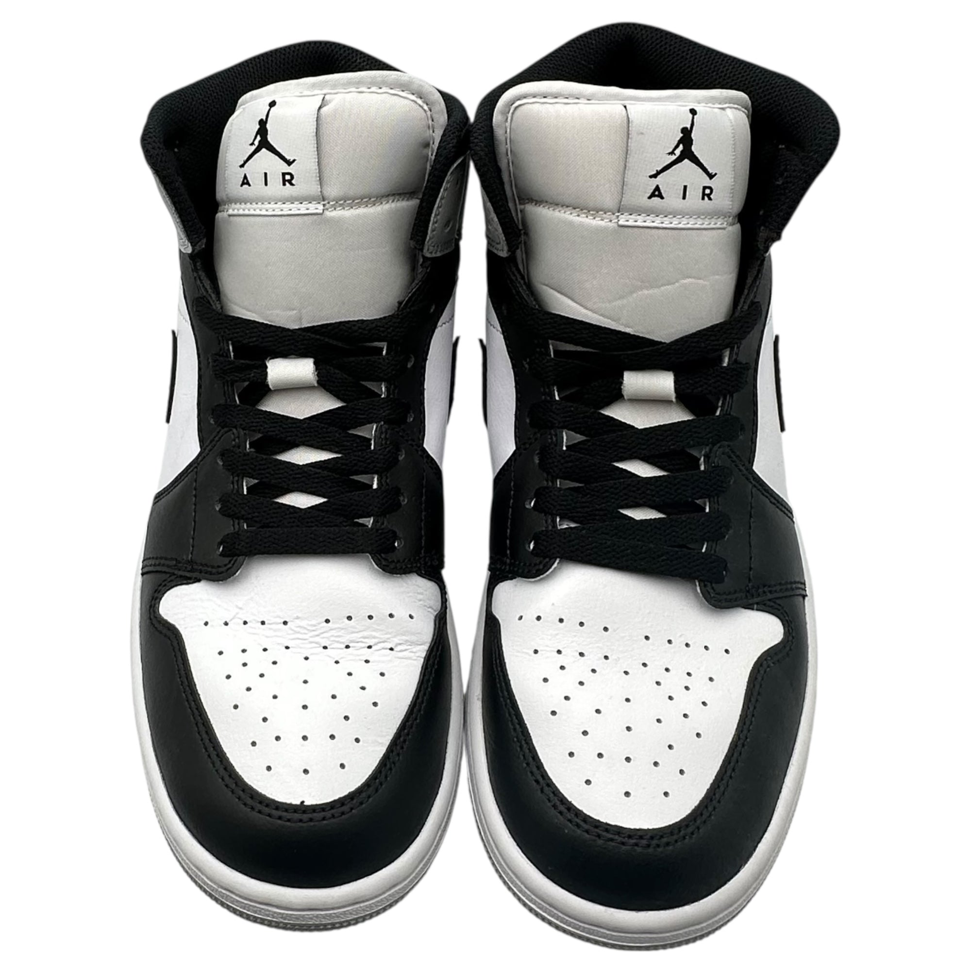 NIKE(ナイキ) Air Jordan 1 Mid "Barons" エアジョーダン1 ミッド バロンズ DQ8426-101 27cm ホワイト×ライトグレー ハイカット スニーカー