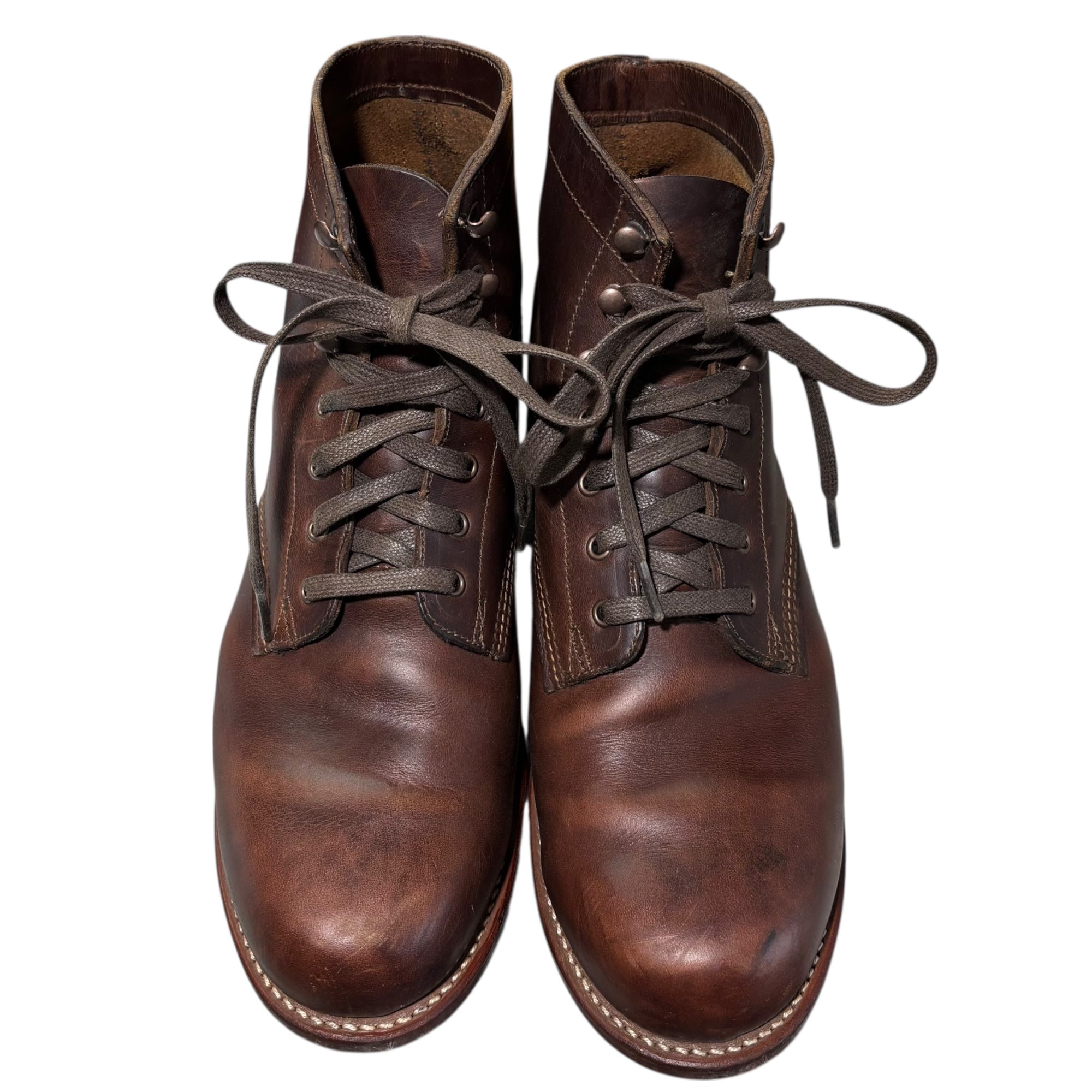 WOLVERINE 1000 MILE(ウルヴァリン1000マイル) Round Work Boots ラウンド ワーク ブーツ 9 1/2 D(27.5cm程度) ブラウン