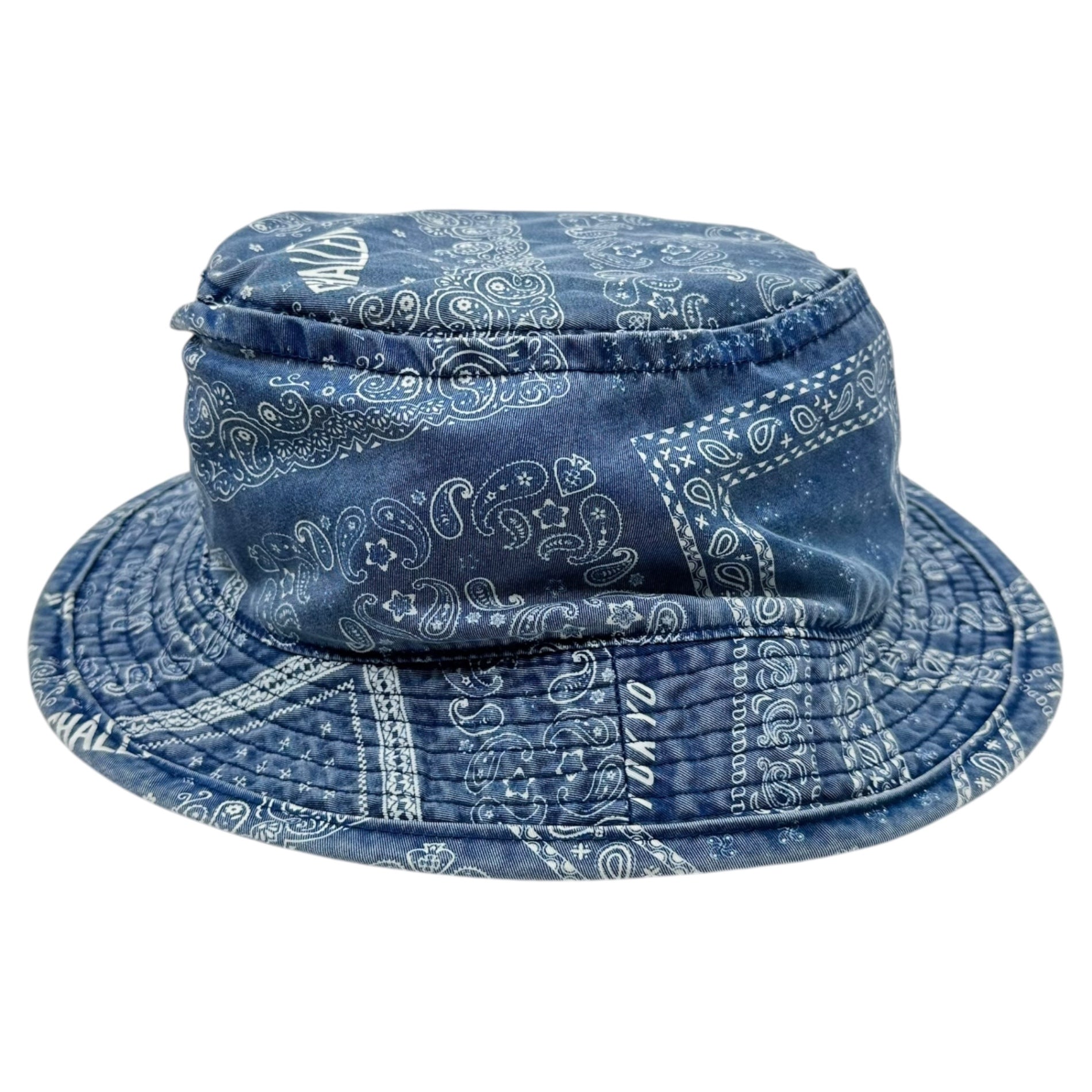 CHALLENGER(チャレンジャー) Paisley Bucket Hat ペイズリー バケット ハット インディゴ×ホワイト