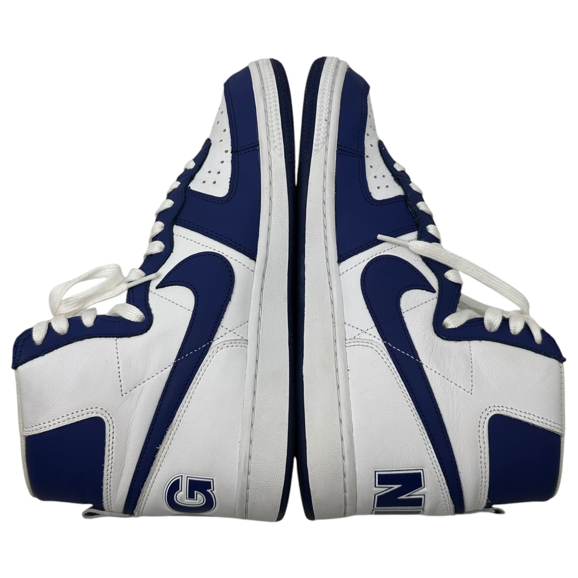 NIKE×COMME des GARCONS HOMME PLUS(ナイキ×コムデギャルソンオムプリュス) TERMINATOR HIGH SP ターミネーター ハイ FD4159-100 28cm ホワイト×ブルー ハイカット スニーカー コラボ