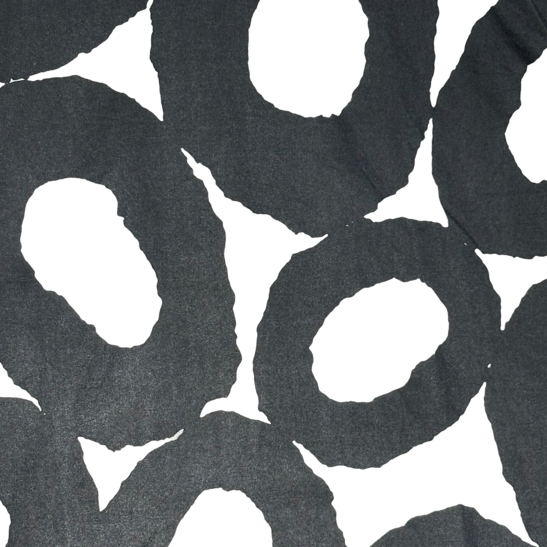 COMME des GARCONS(コムデギャルソン) 09SS Circle Print Crew Neck T-Shirt サークル プリント クルーネック Tシャツ GC-T064 M ホワイト×ブラック AD2008