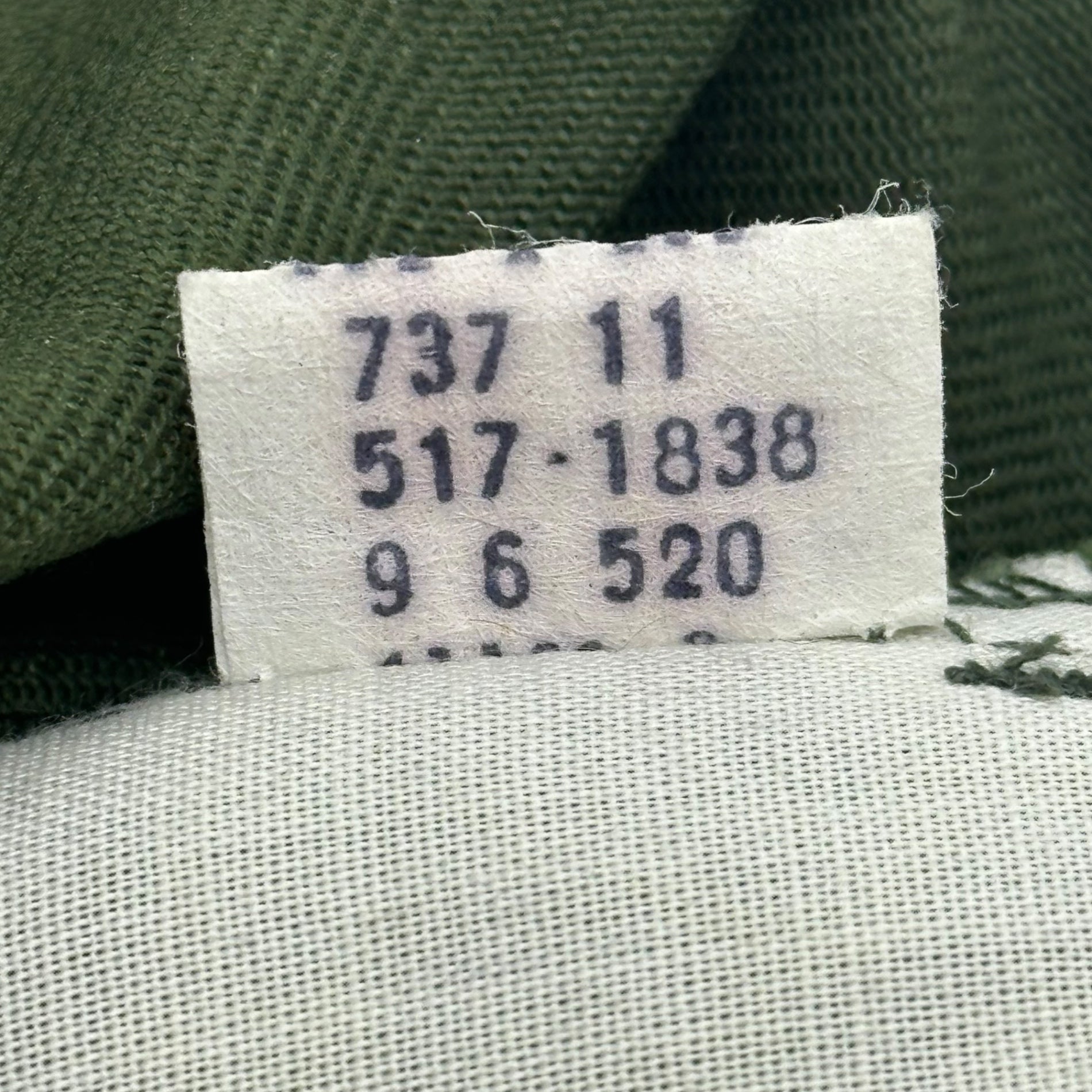 Levi's(リーバイス) 70's 517 STA-PREST スター プレスト ツイル ブーツカット パンツ 517-1838 W31 L33 オリーブ フレア スタプレ 70年代 ヴィンテージ