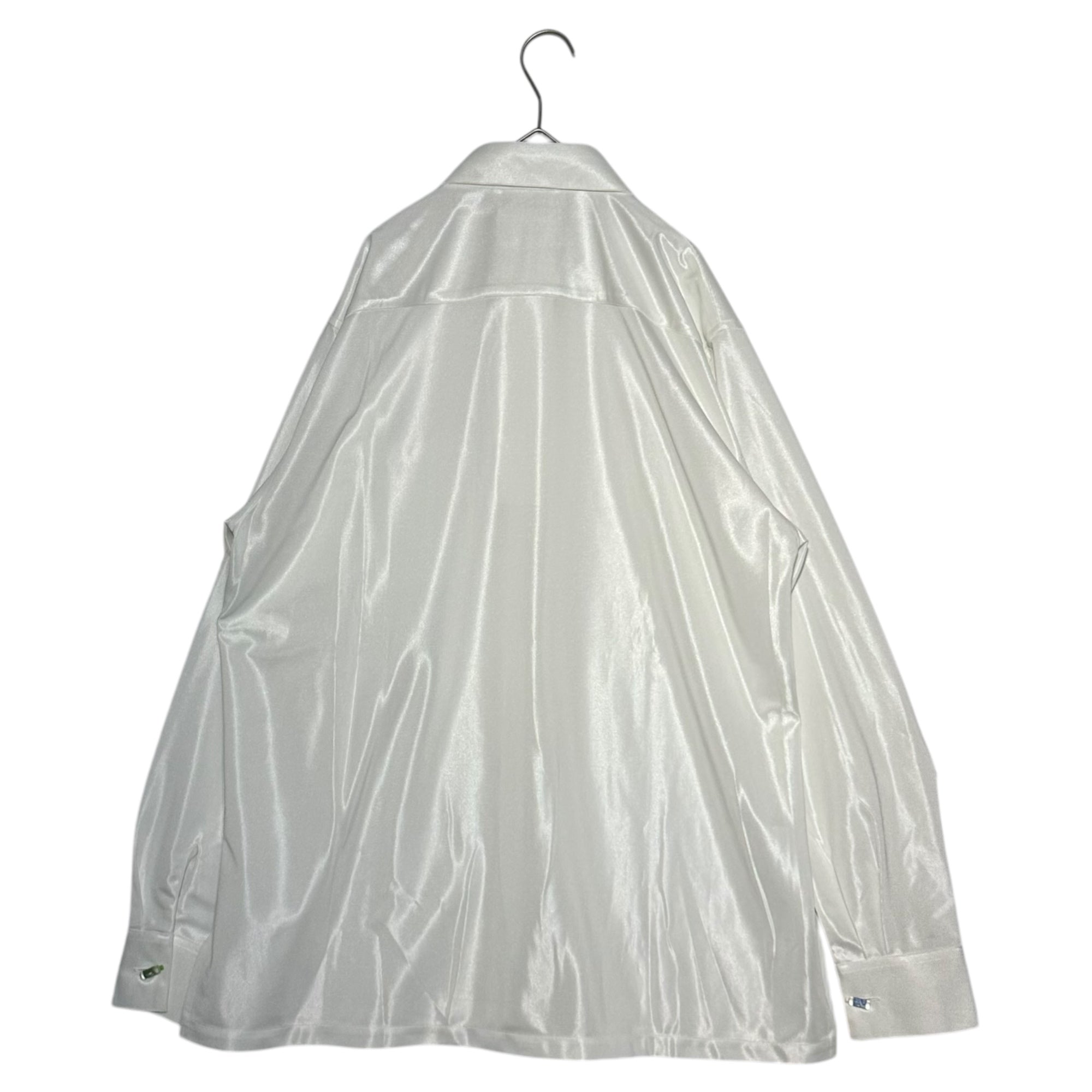 doublet(ダブレット) 21AW RECYCLE PET BOTTLE SHIRT リサイクル ペットボトル シャツ 21AW14SH96 M ホワイト