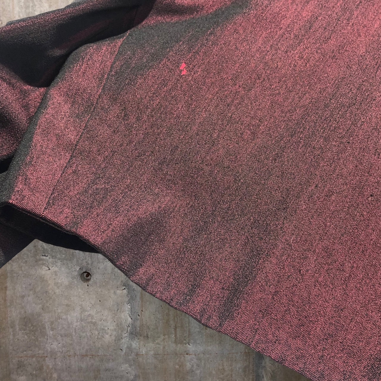 tricot COMME des GARCONS(トリココムデギャルソン) ショートダブルジャケット 表記無し(メンズM程度) レッド