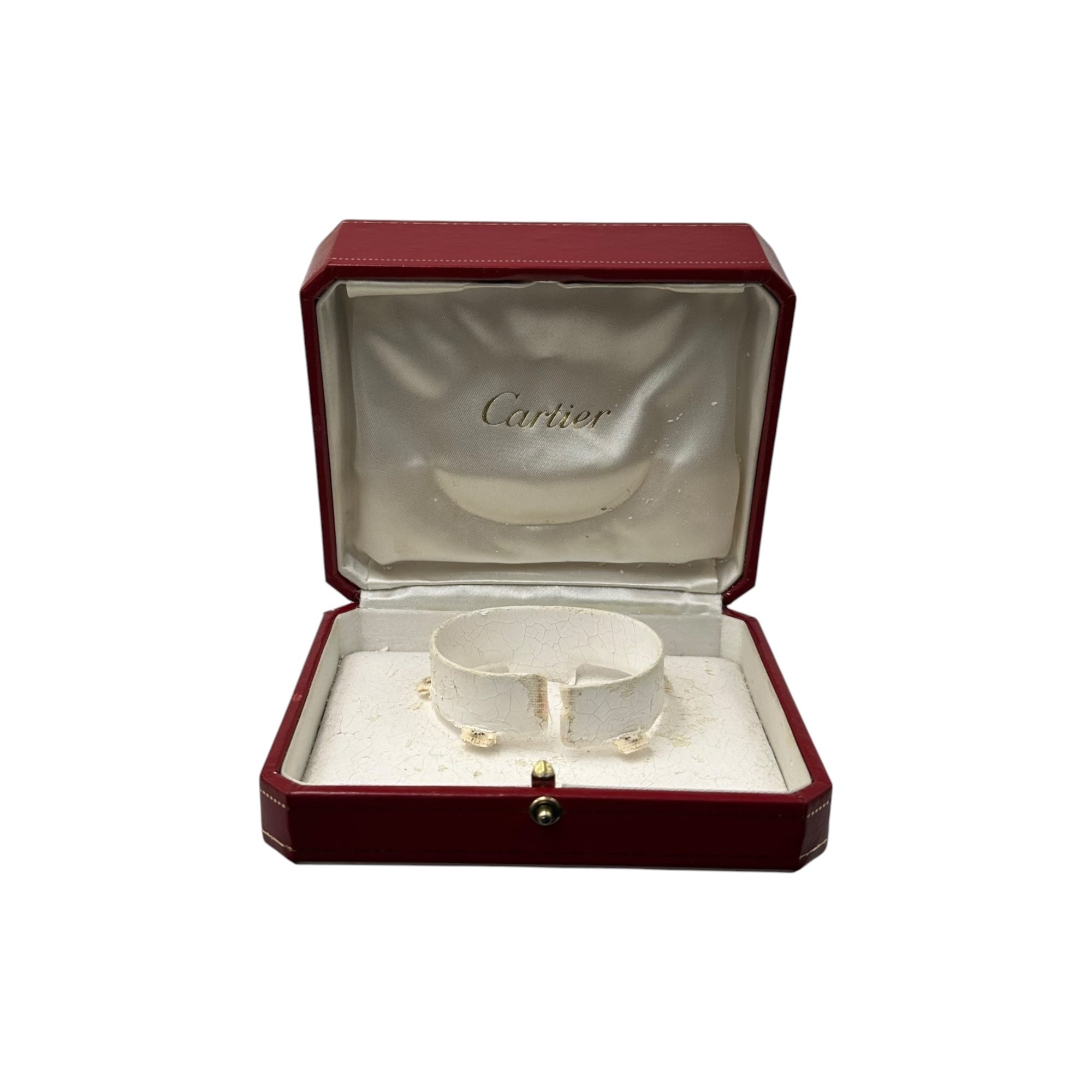 Cartier(カルティエ) 2001's~2002's Must Tank GM Ivory Roman Dial マストタンク クオーツ 腕時計 Ref. 2413 GM(XL) ゴールド 稀少サイズ メンズ着用可 クオーツ
