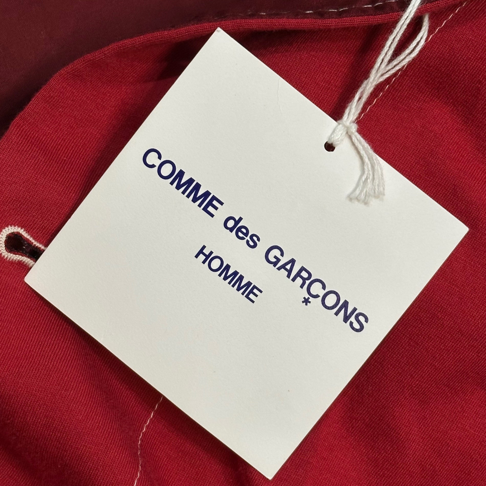 COMME des GARCONS HOMME(コムデギャルソンオム) 2011SS Cotton Reversible Stitched Coverall コットン リバーシブル ステッチ カバーオール HG-J049 L レッド AD2010